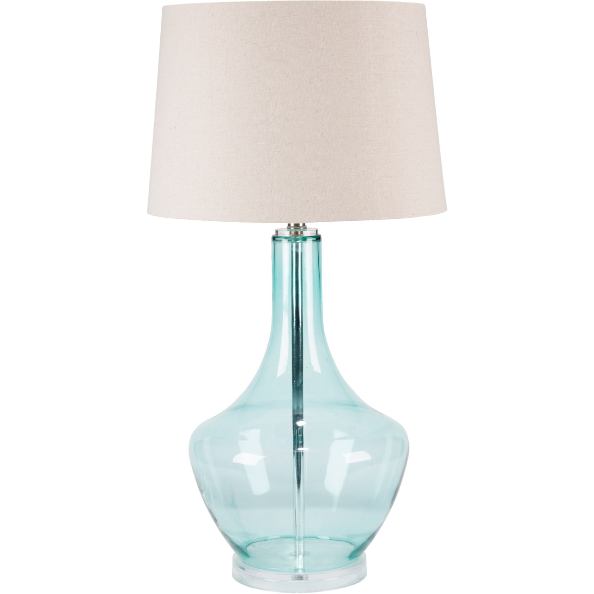 Santa Marina 32 inch 100 watt Aqua Table Lamp Portable Light