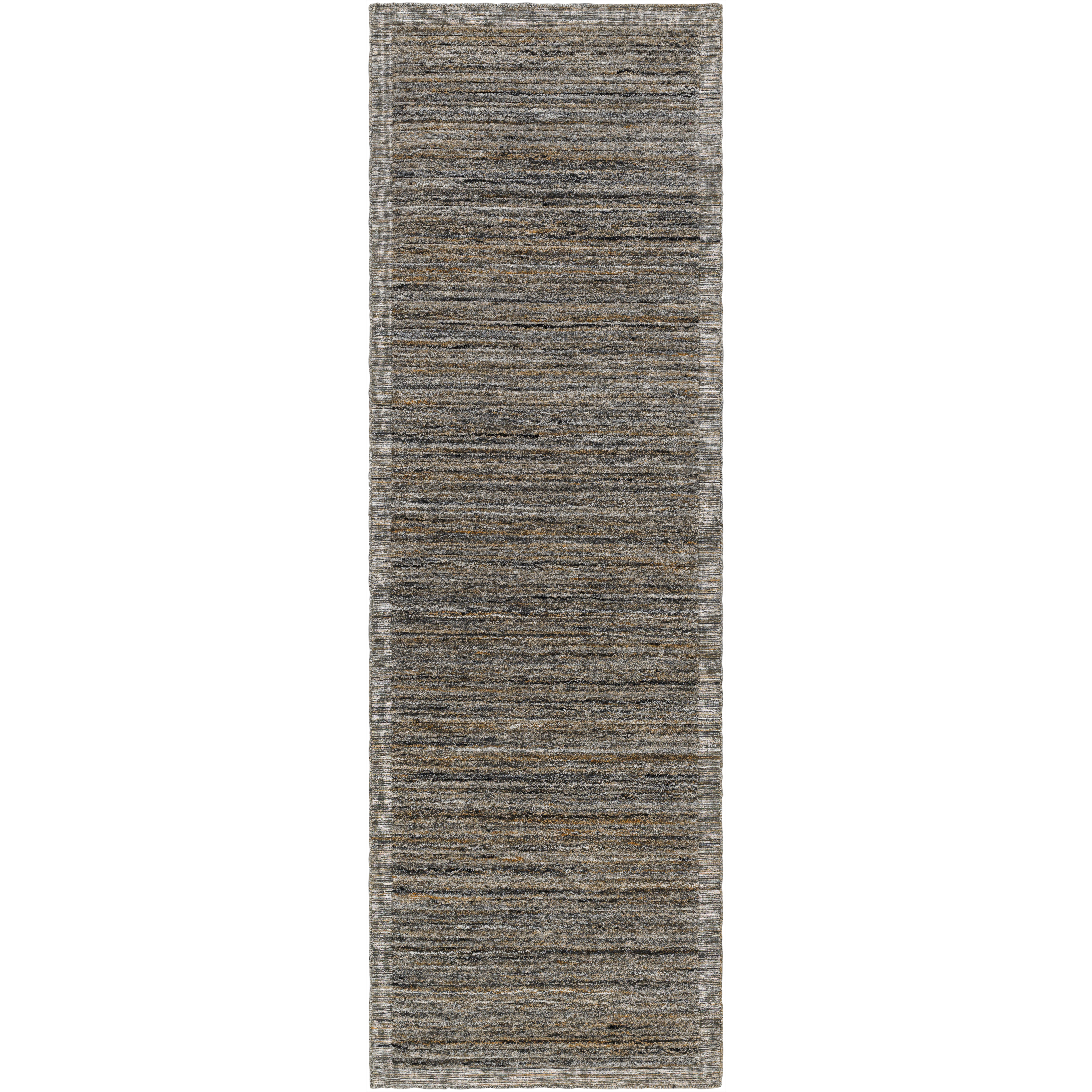 Yasmin 96 X 30 inch Dark Brown Rug, Runner