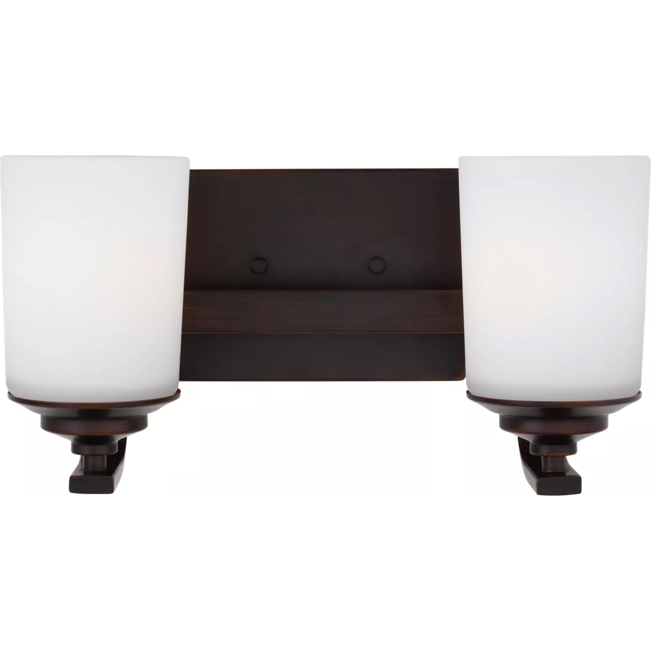Kemal 2 Light 13.75 inch Bronze Wall Bath Fixture Wall Light