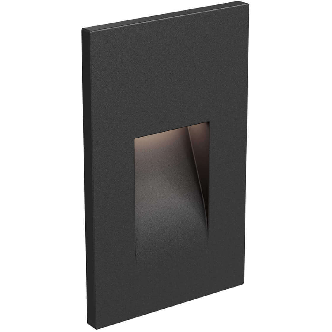 Echo 120V 3.00 watt Black Steplight