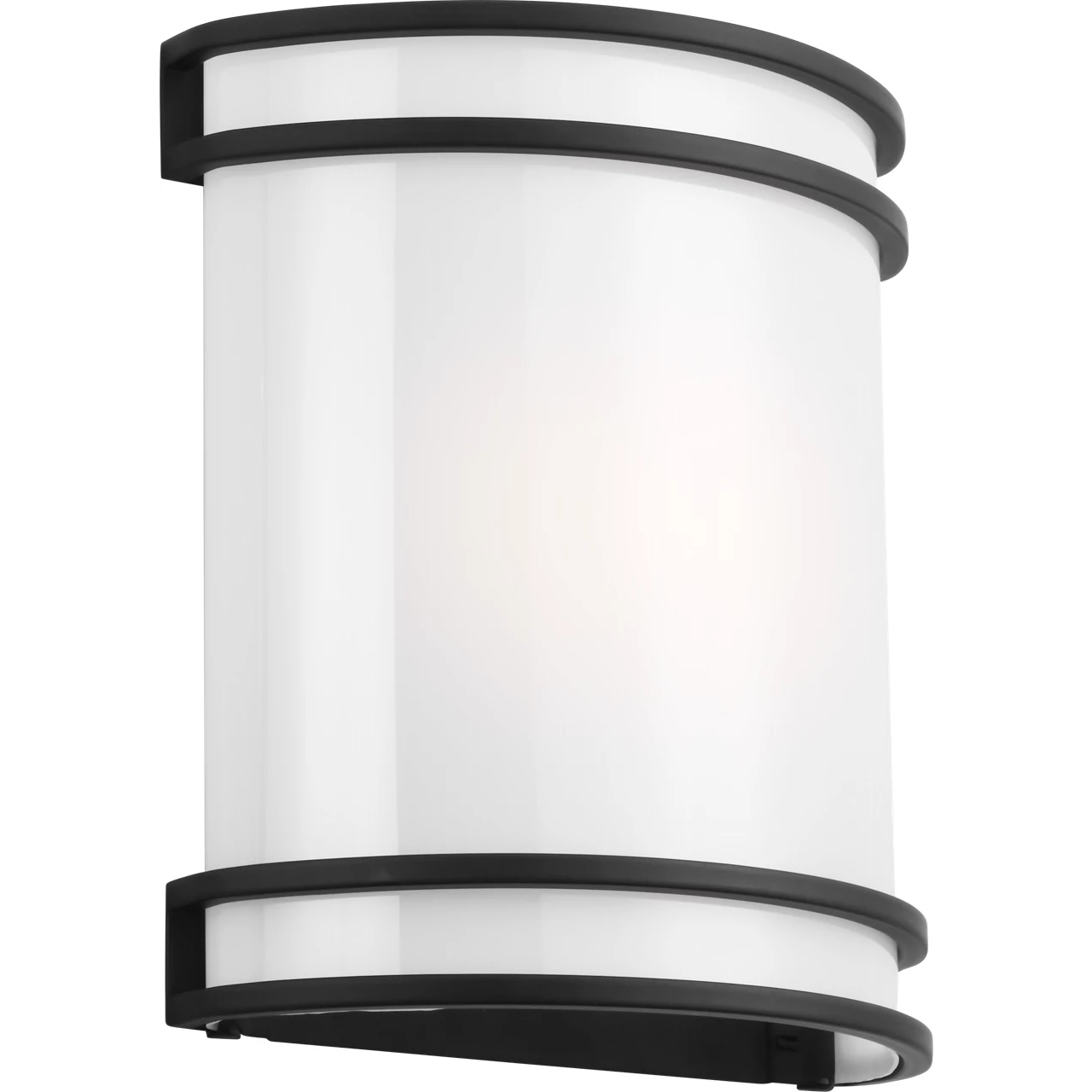 Ravel LED 3.87 inch Midnight Black Outdoor Wall Lantern