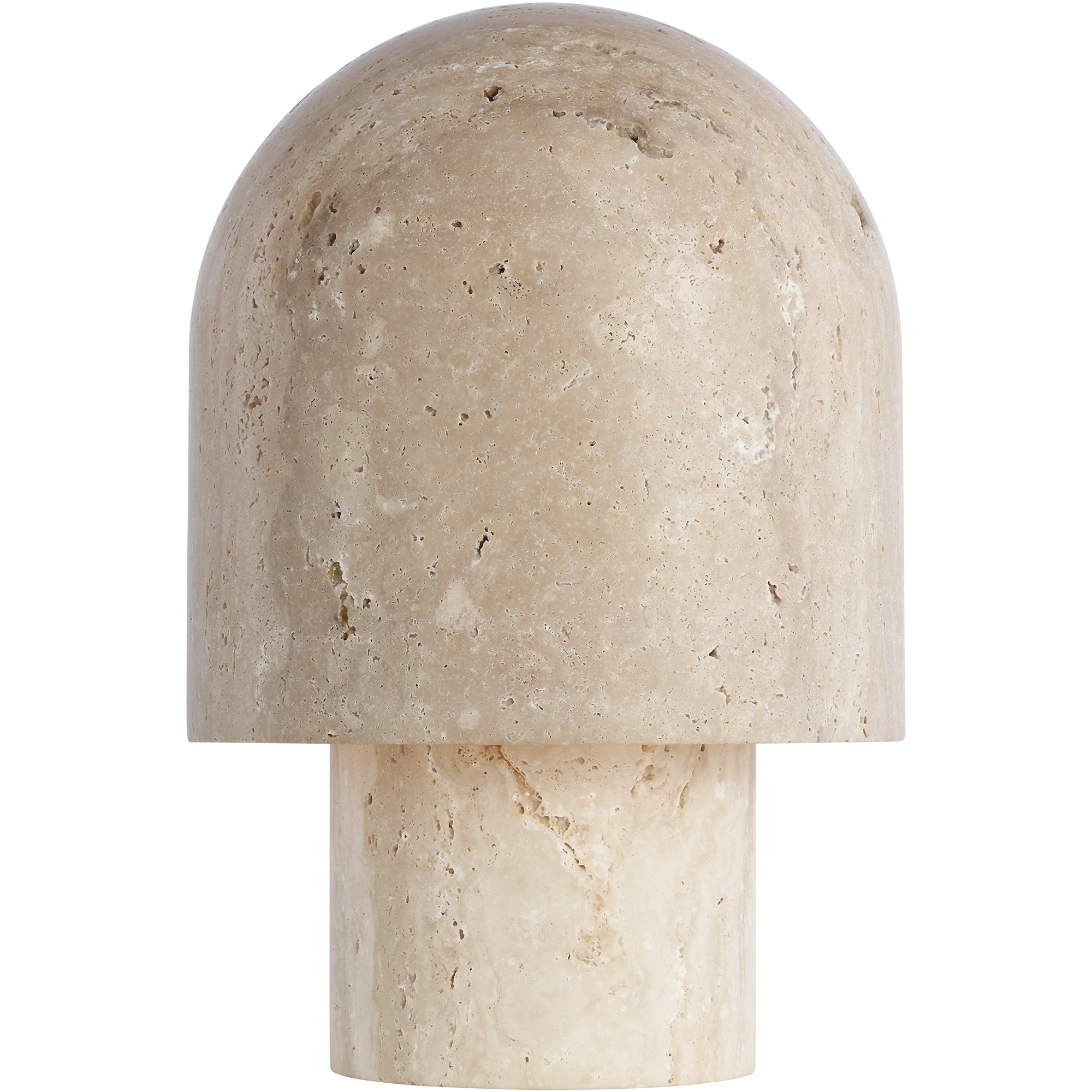 Sean Lavin Kennett 17.8 inch 5.8 watt Natural Travertine Table Lamp Portable Light