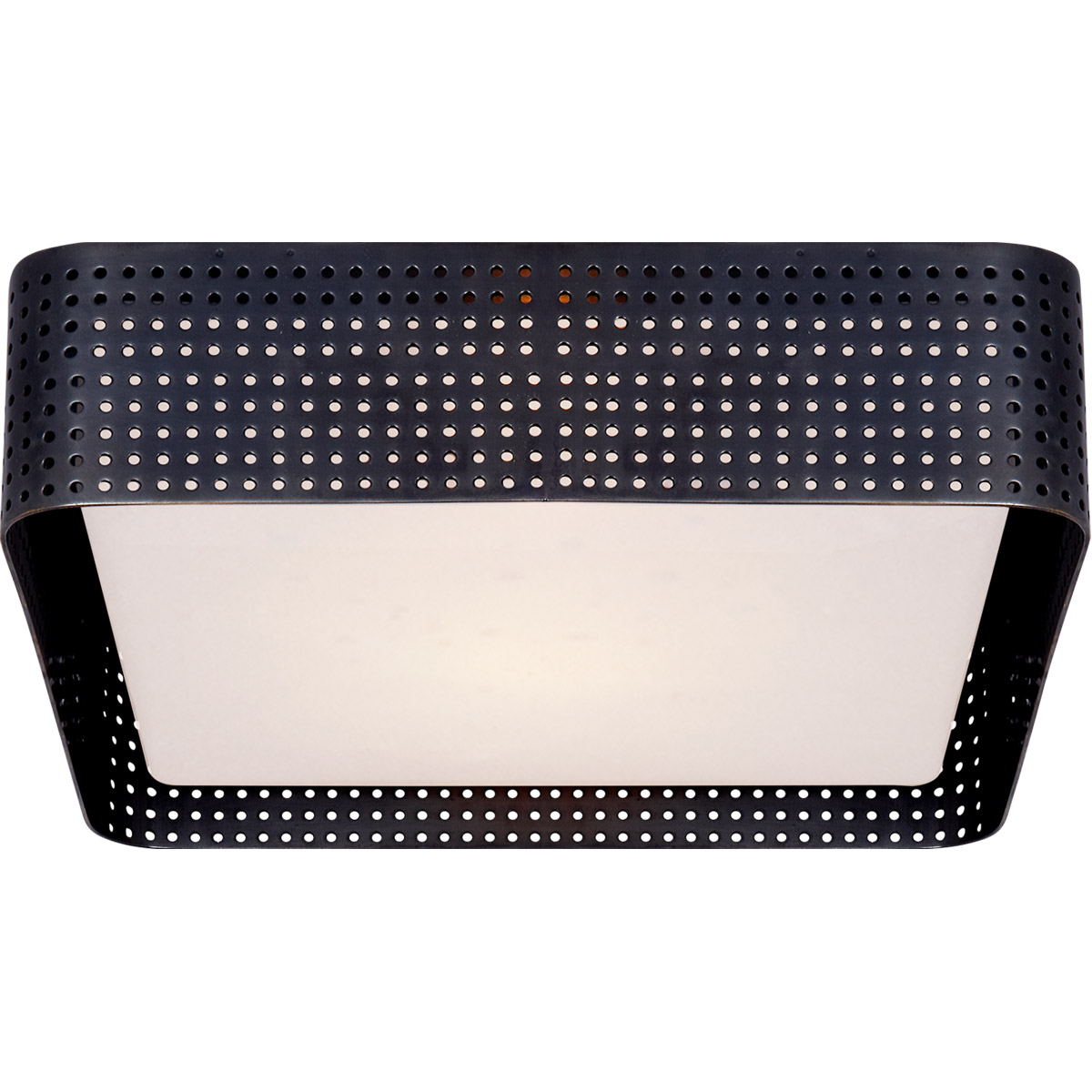 Kelly Wearstler Precision 2 Light 12.5 inch Bronze Flush Mount Ceiling Light, Large