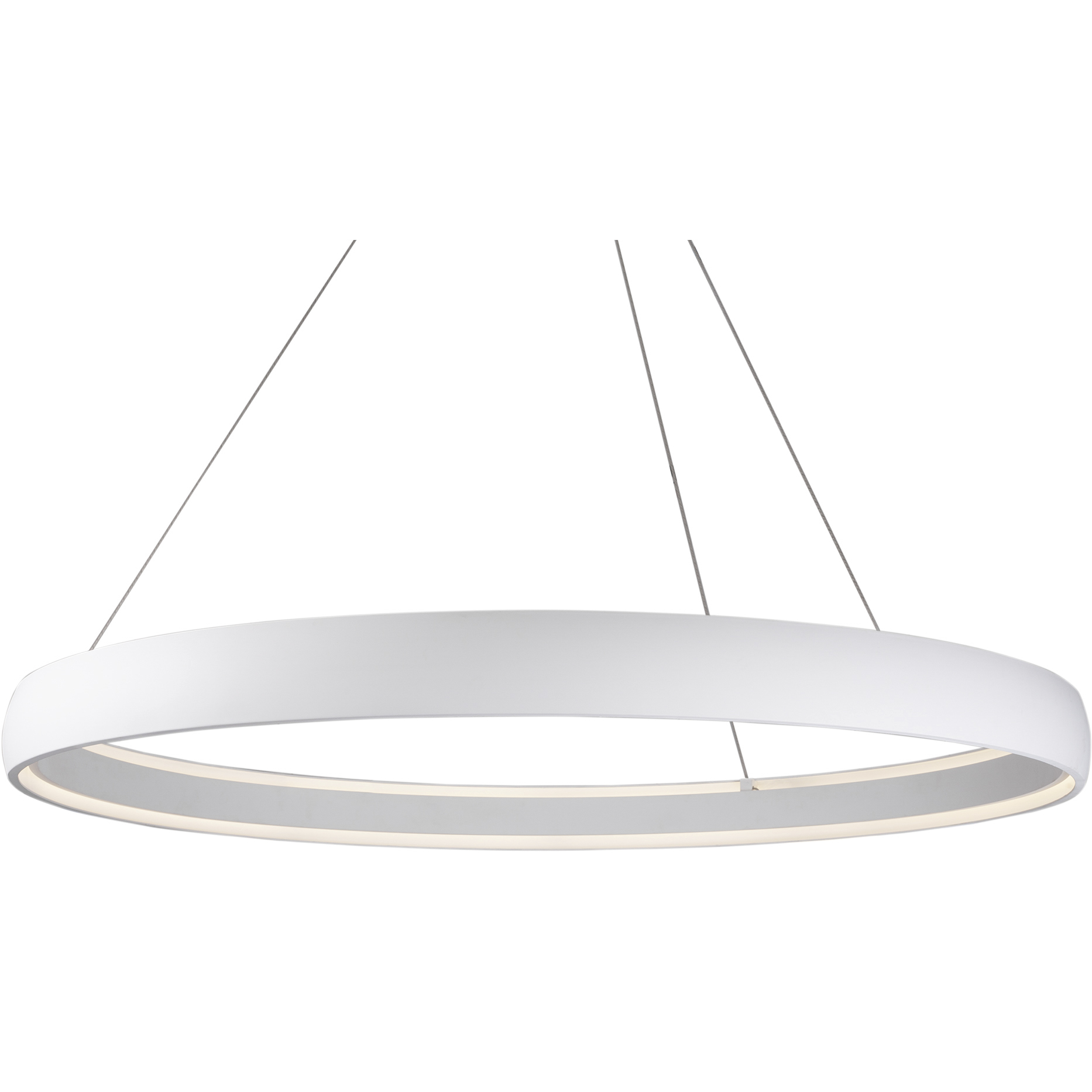 Halo LED 71.63 inch White Pendant Ceiling Light