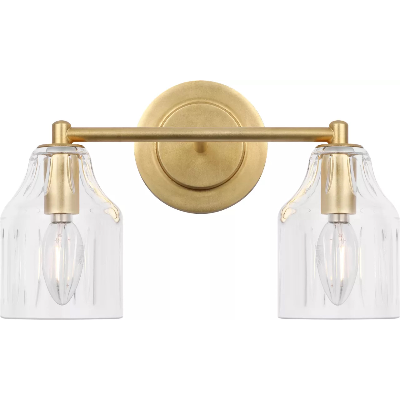 Alexa Hampton Augusta 2 Light 13 inch Gild Bath Vanity Wall Light