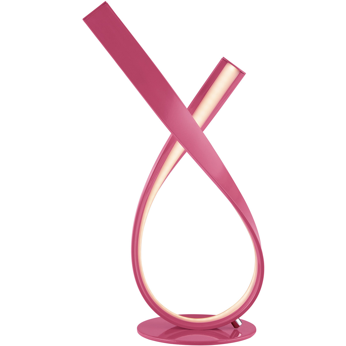 Royce 17 inch 10.00 watt Pink Table Lamp Portable Light