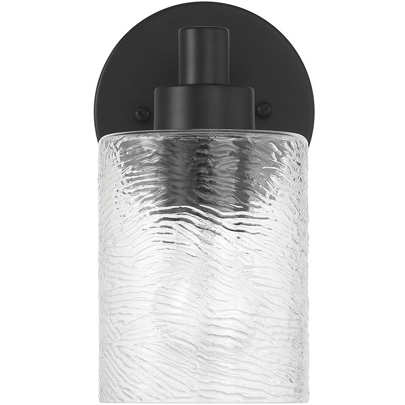 Lyndsey Wall Sconce Wall Light in Flat Black