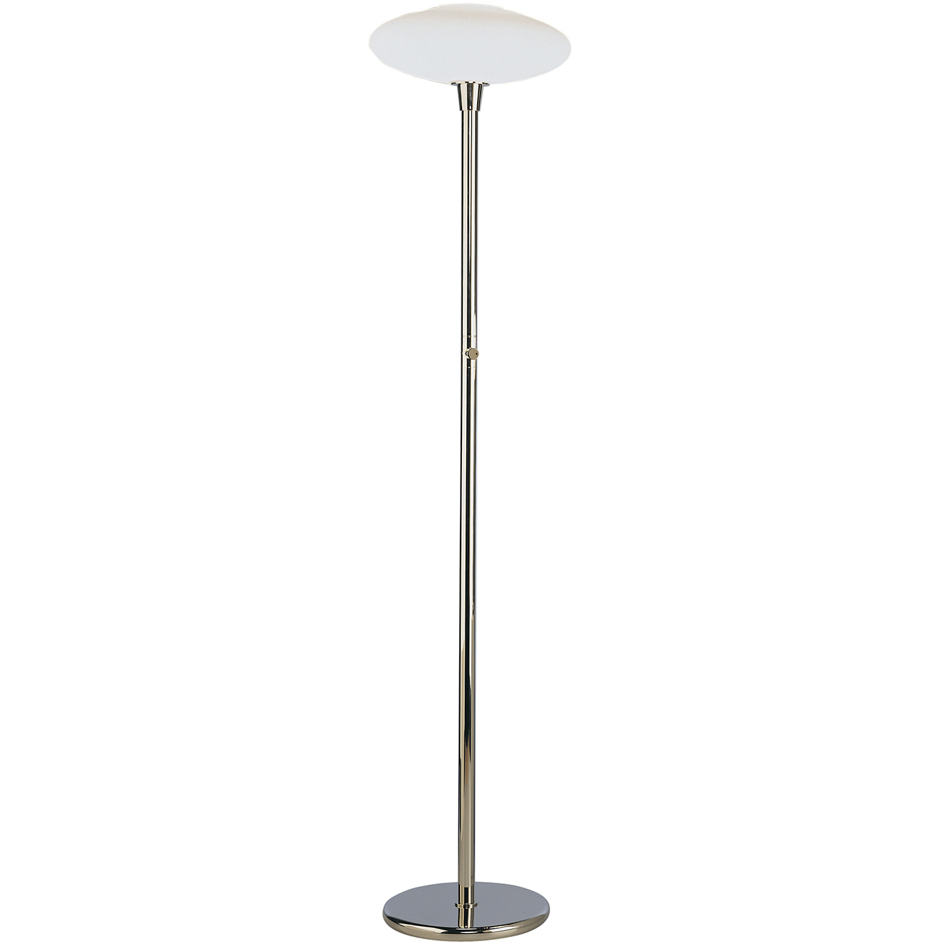 Rico Espinet Ovo 66 inch 150 watt Polished Nickel Torchiere Portable Light