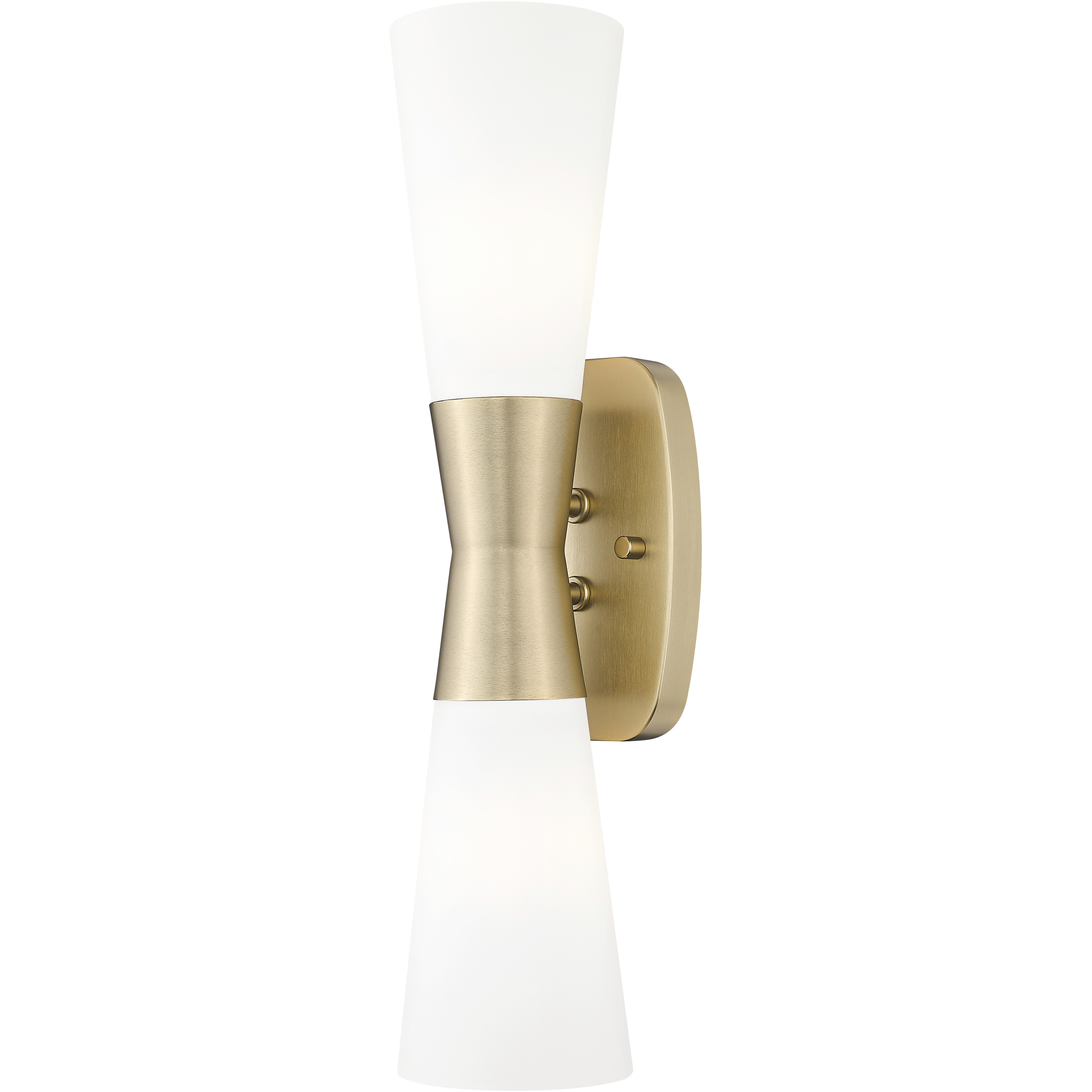 Emrys 2 Light 4.5 inch Modern Gold Wall Sconce Wall Light
