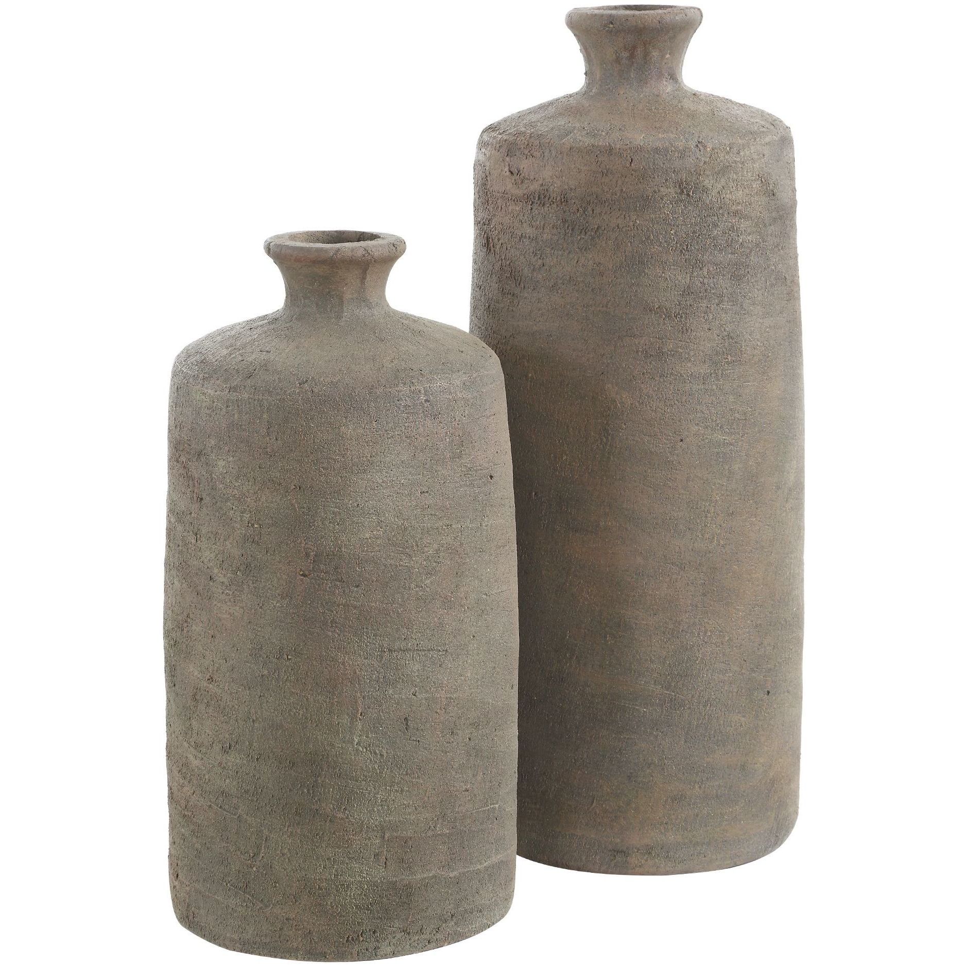 Terrene 15.25 X 6.25 inch Vases, Set of 2