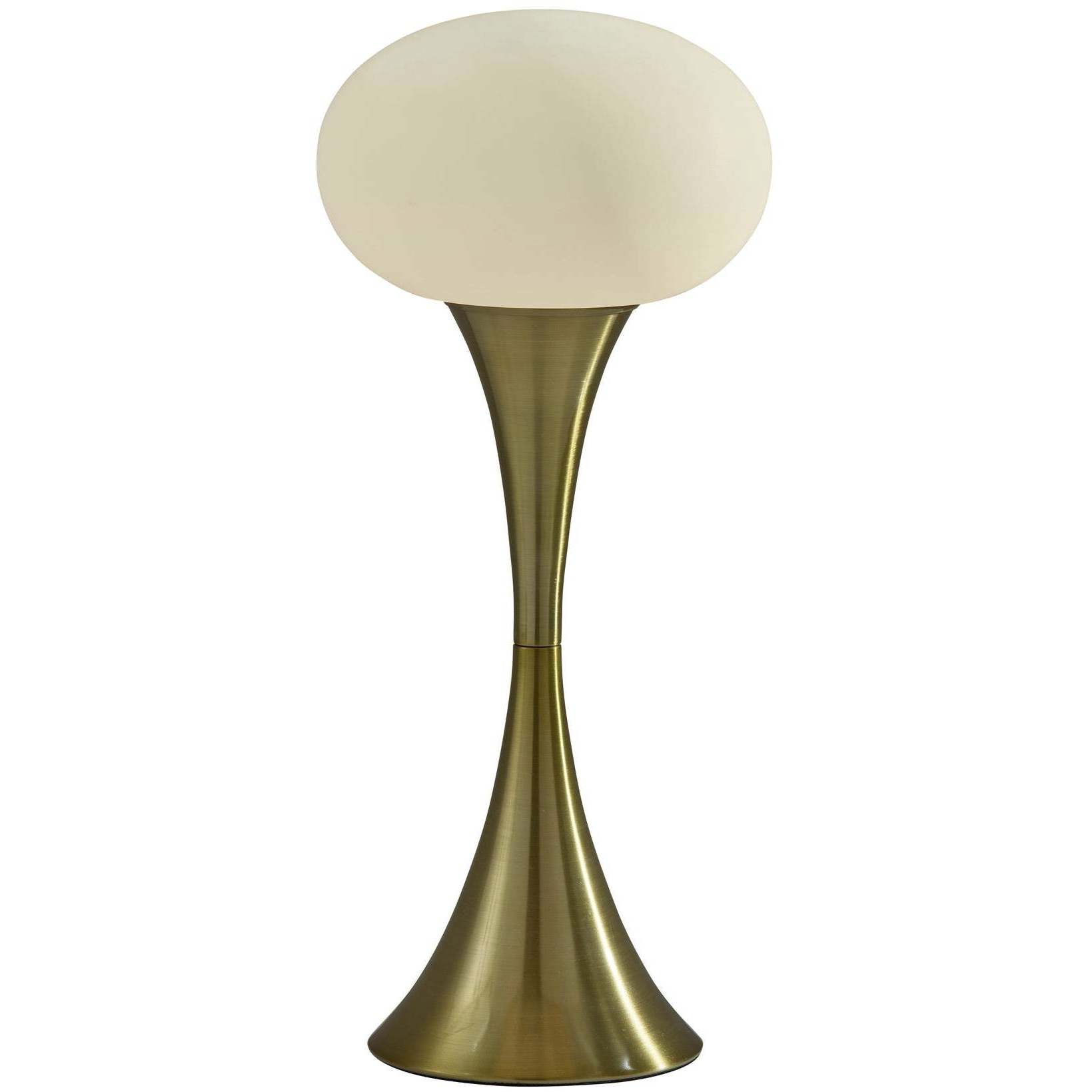 Otis 19 inch 60.00 watt Antique Brass Table Lamp Portable Light