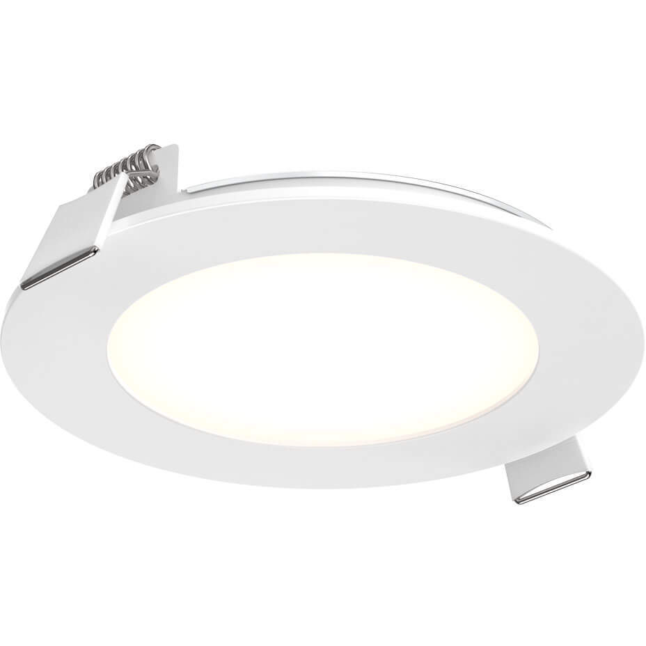Excel White Recessed Slim Panel