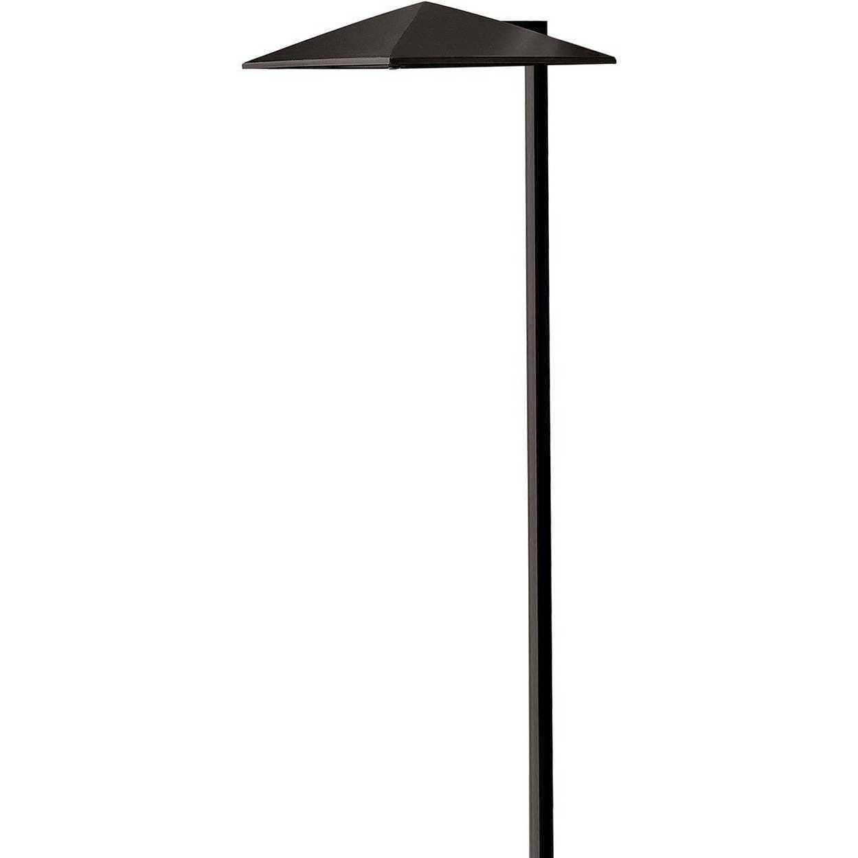 Estate Series Harbor 12v 1.50 watt Satin Black Landscape Path Light