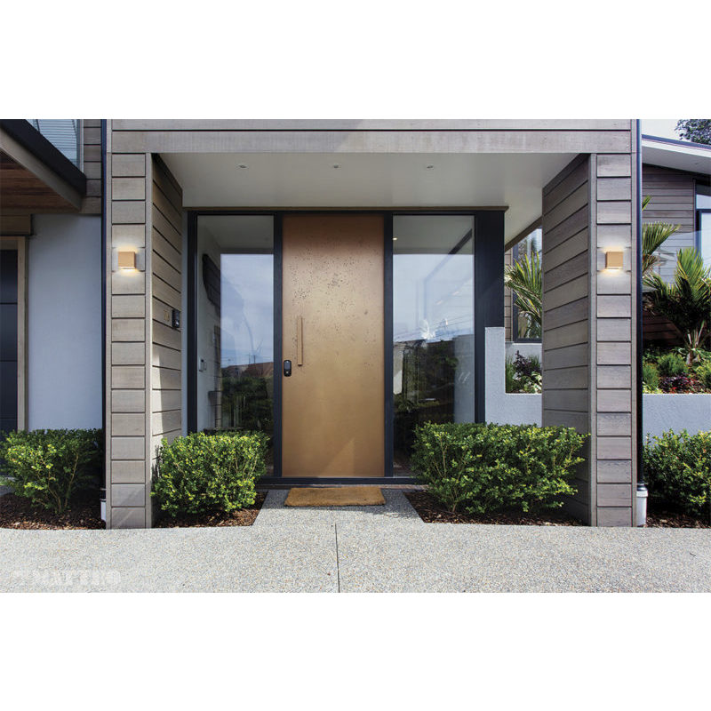 Weston LED 5.13 inch Aged Gold Brass Outdoor Wall Light
