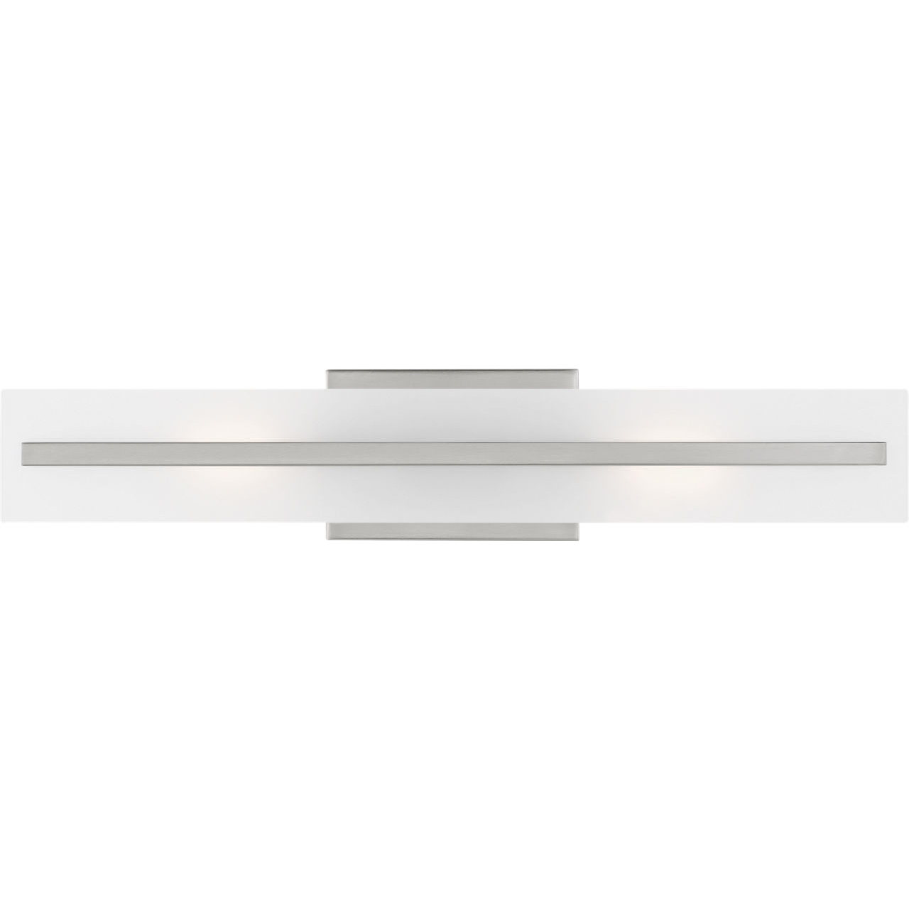 Dex 2 Light 4.75 inch Brushed Nickel Bath Vanity Wall Light