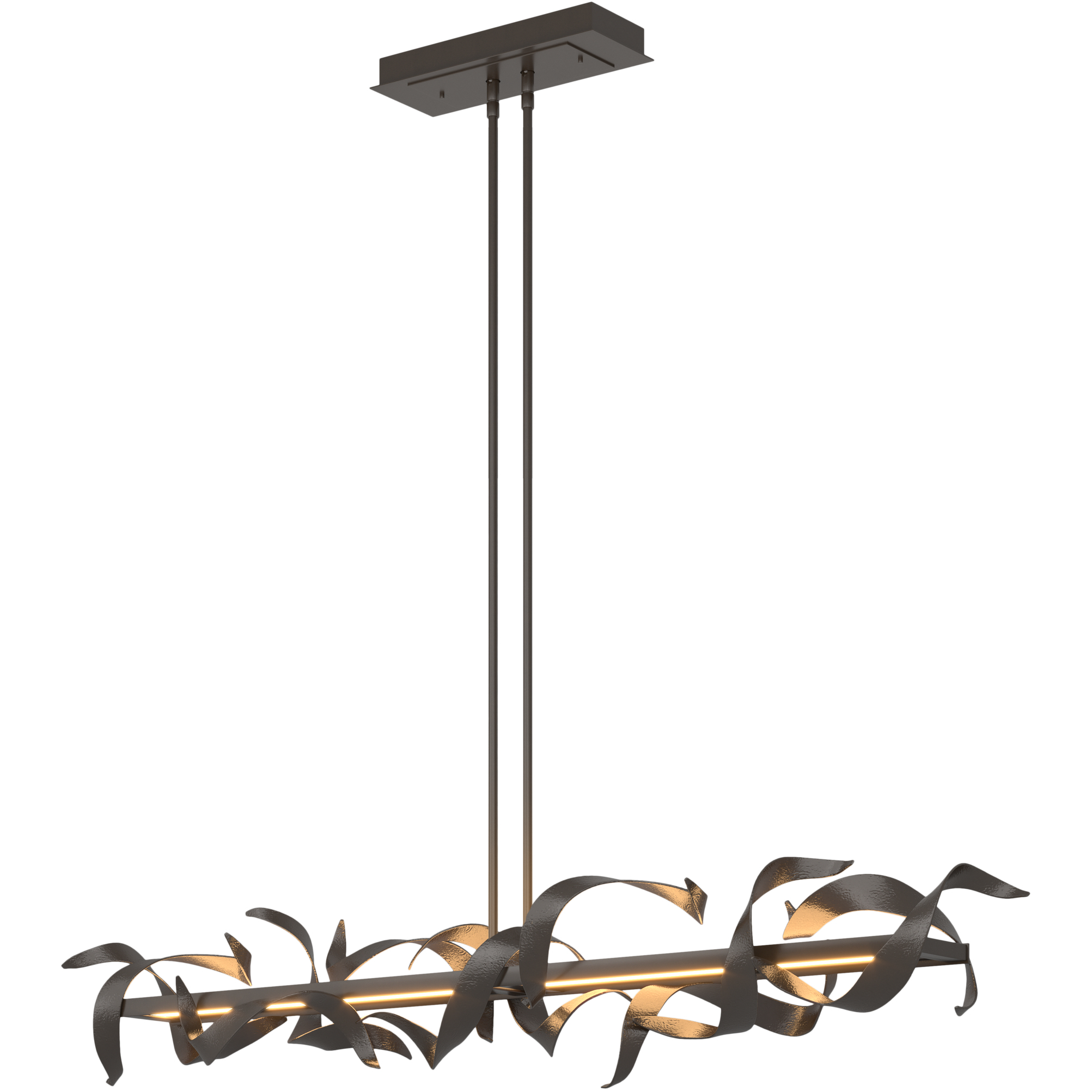 Folio LED 63.4 inch Oil Rubbed Bronze Pendant Ceiling Light, Large