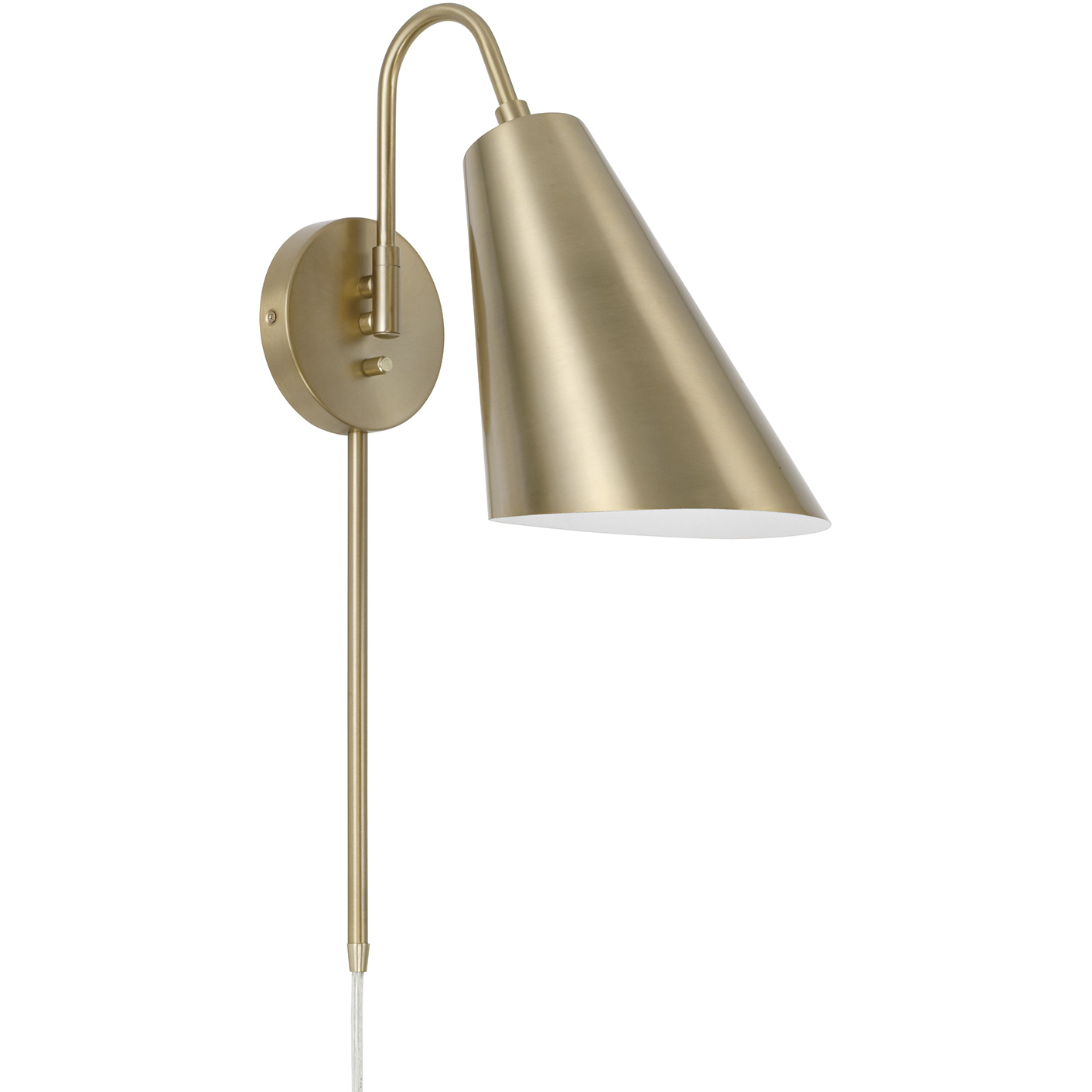Capital Lighting Leo 1 Light 7 inch Matte Brass ADA Sconce Wall Light 654911MA - Open Box