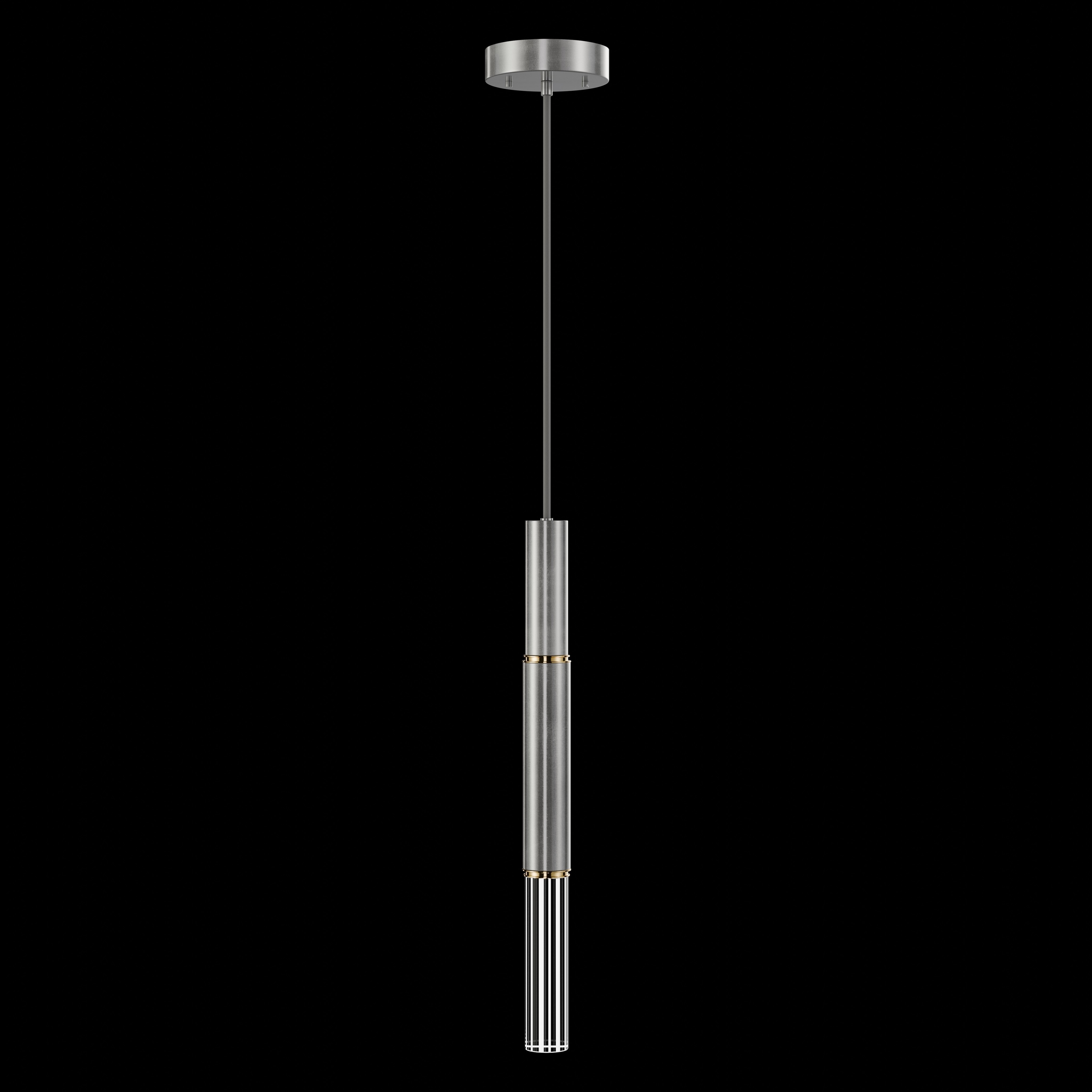 Antonia 1 Light 6.5 inch Silver Pendant Ceiling Light