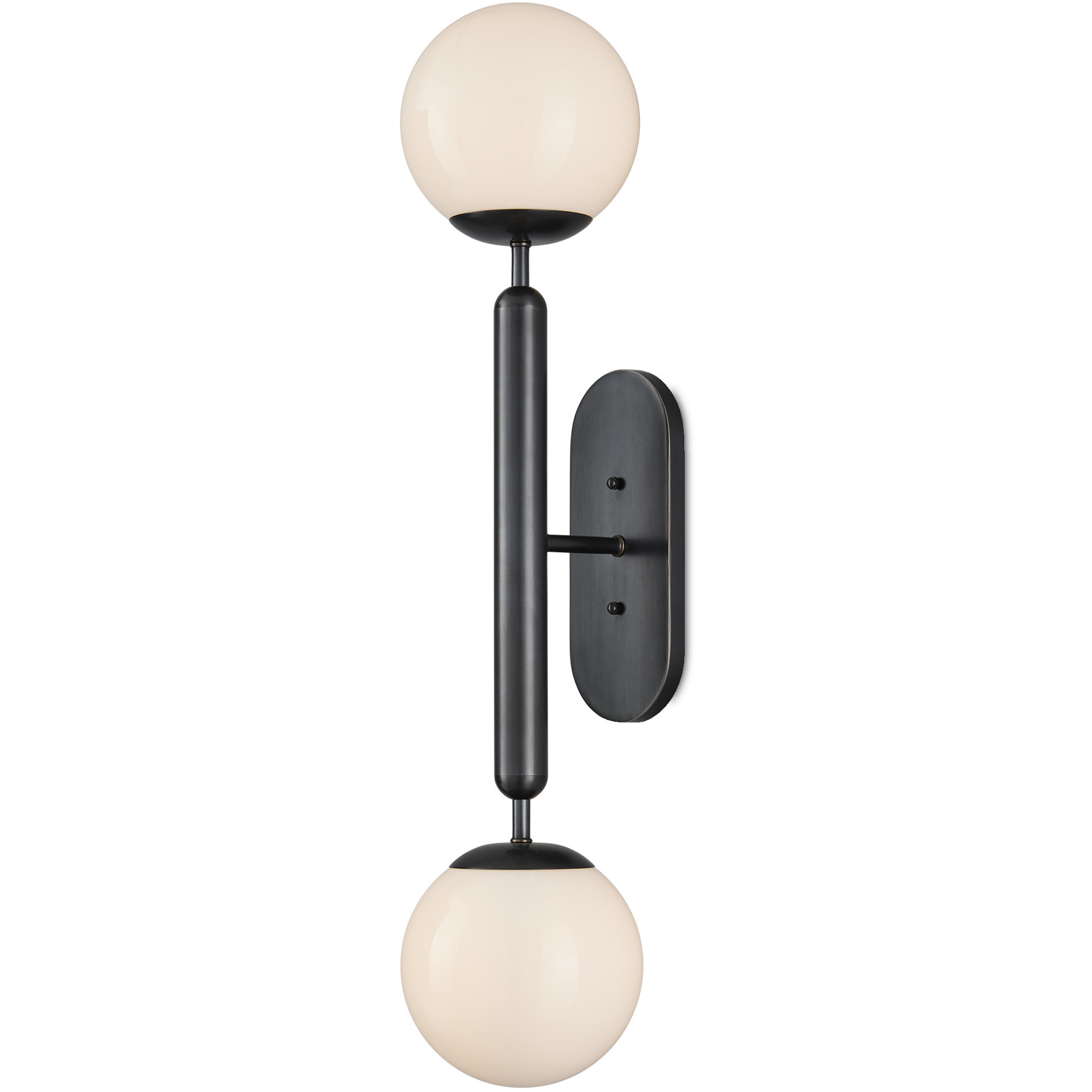 Barbican 2 Light 6.5 inch Oil Rubbed Bronze Bath Sconce Wall Light