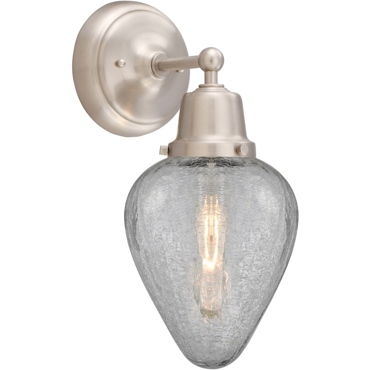 Aditi Geneseo 1 Light 6.5 inch Brushed Satin Nickel Sconce Wall Light, Aditi