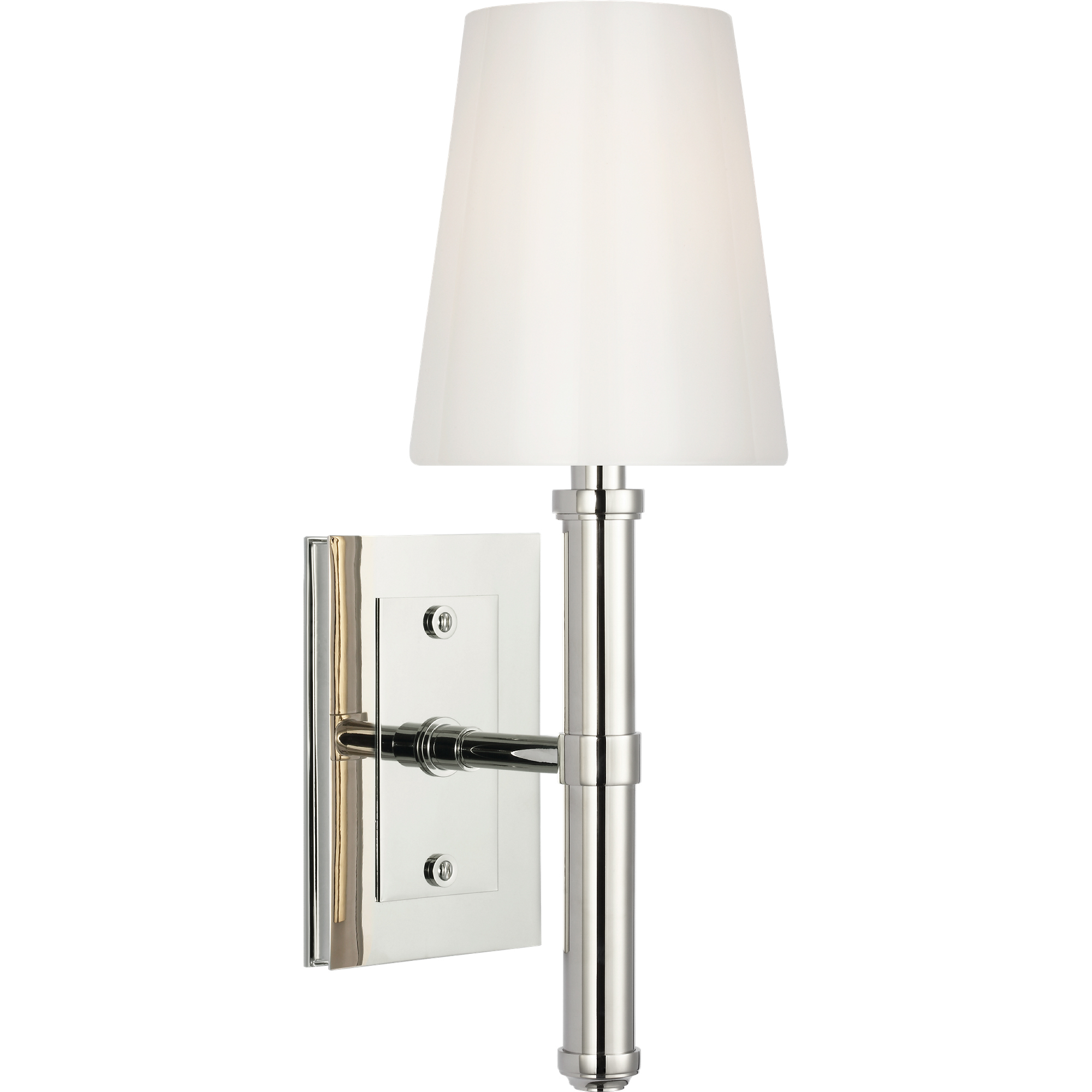 Thomas O'Brien Rally LED 5 inch Polished Nickel Sconce Wall Light
