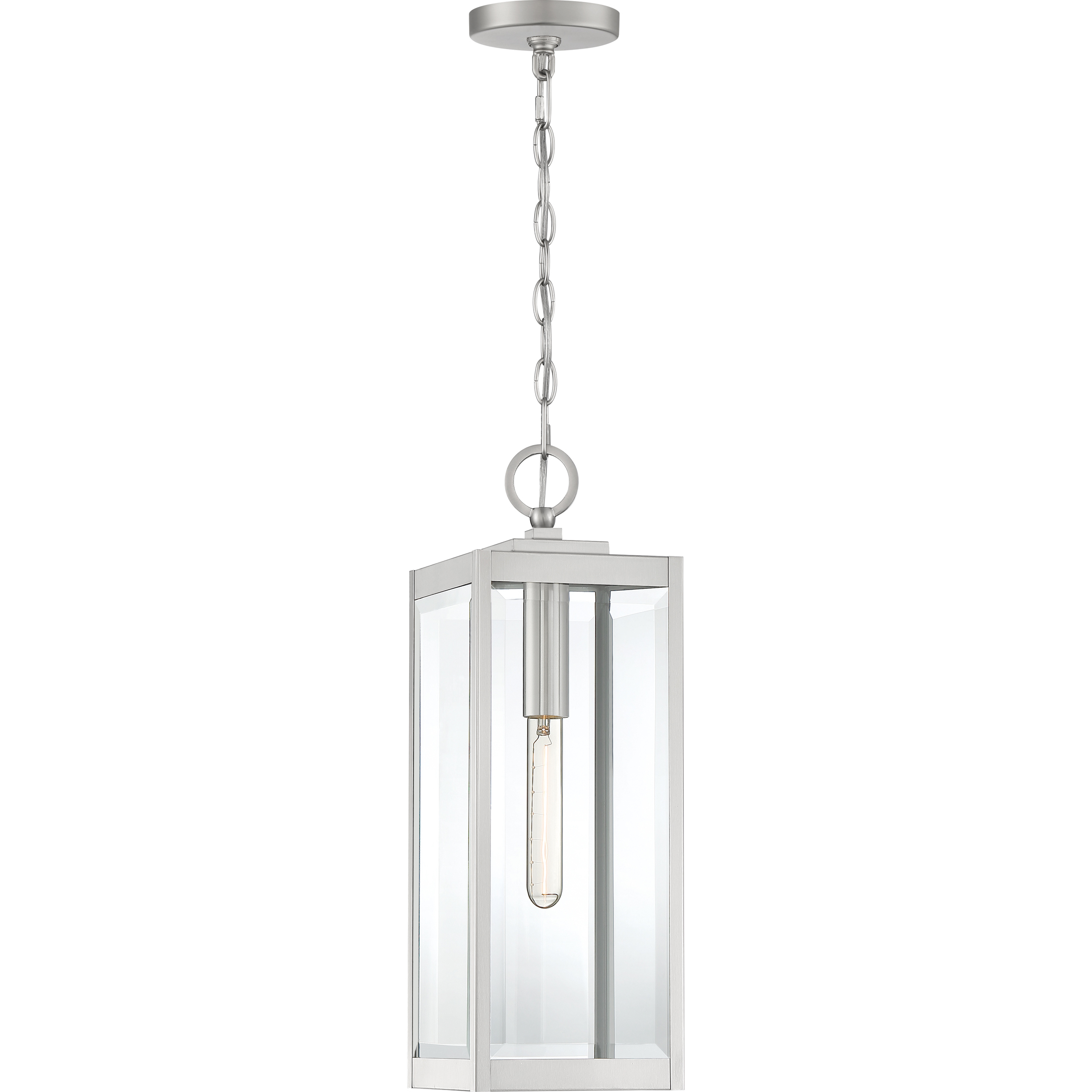 Westover 1 Light 7 inch Stainless Steel Outdoor Hanging Lantern