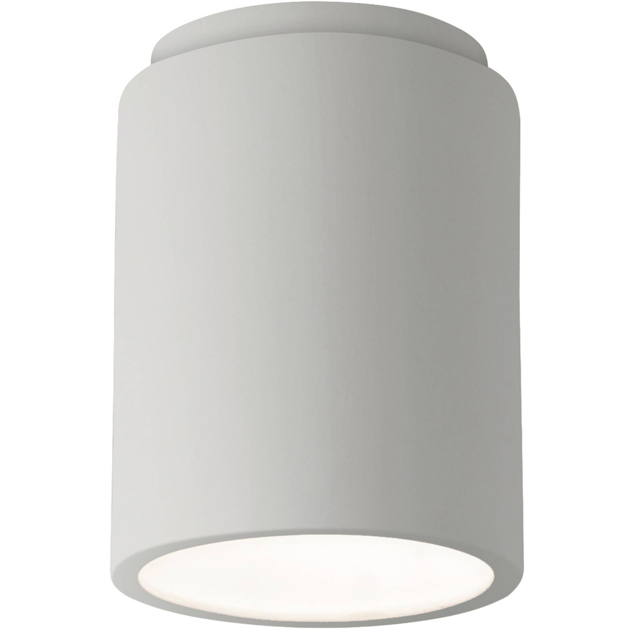 Radiance Cylinder LED 6.5 inch Bisque Outdoor Flush-Mount