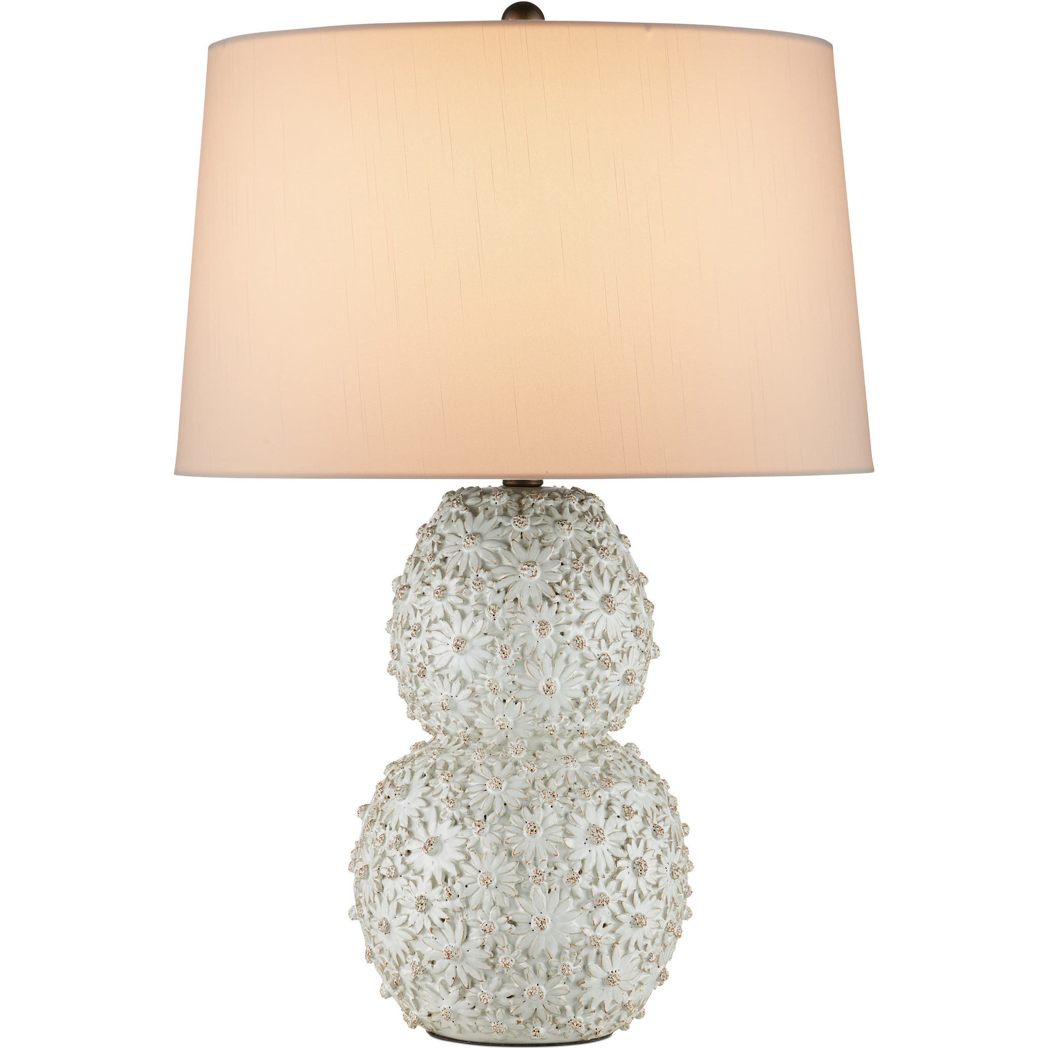 Jessamine 27 inch 150 watt White Table Lamp Portable Light