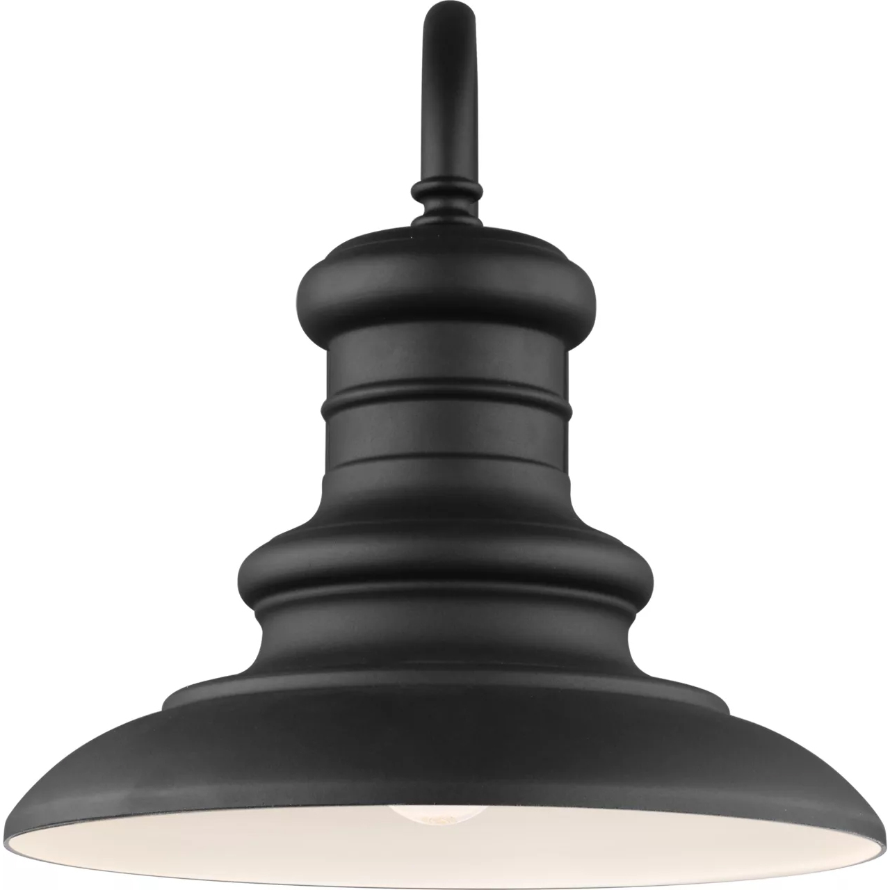 Redding Station 1 Light 15.63 inch Textured Black Outdoor Wall Lantern, Large