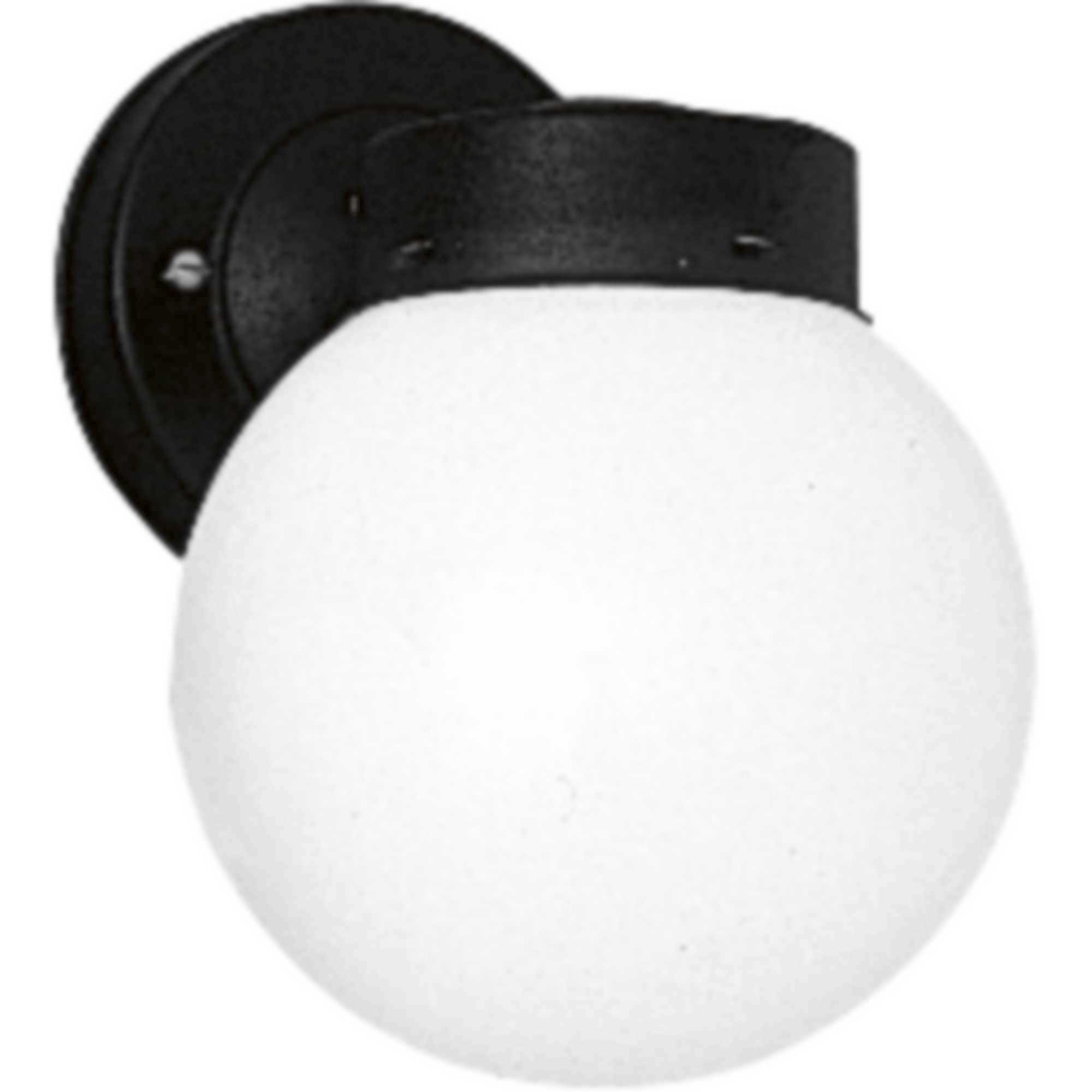 Utility Lantern Outdoor Wall Lantern in Black