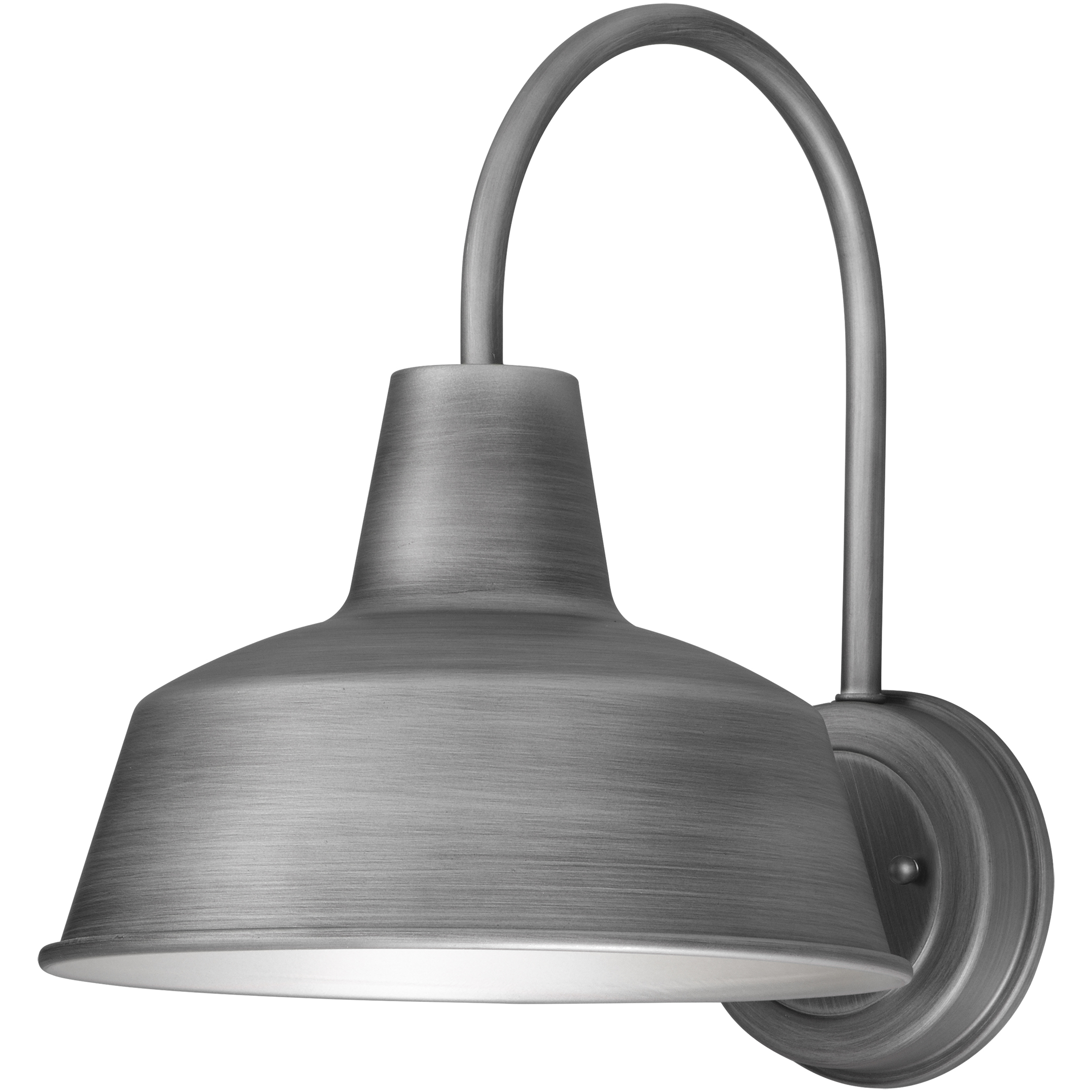 Pier M 1 Light 10.75 inch Weathered Zinc Outdoor Wall Mount