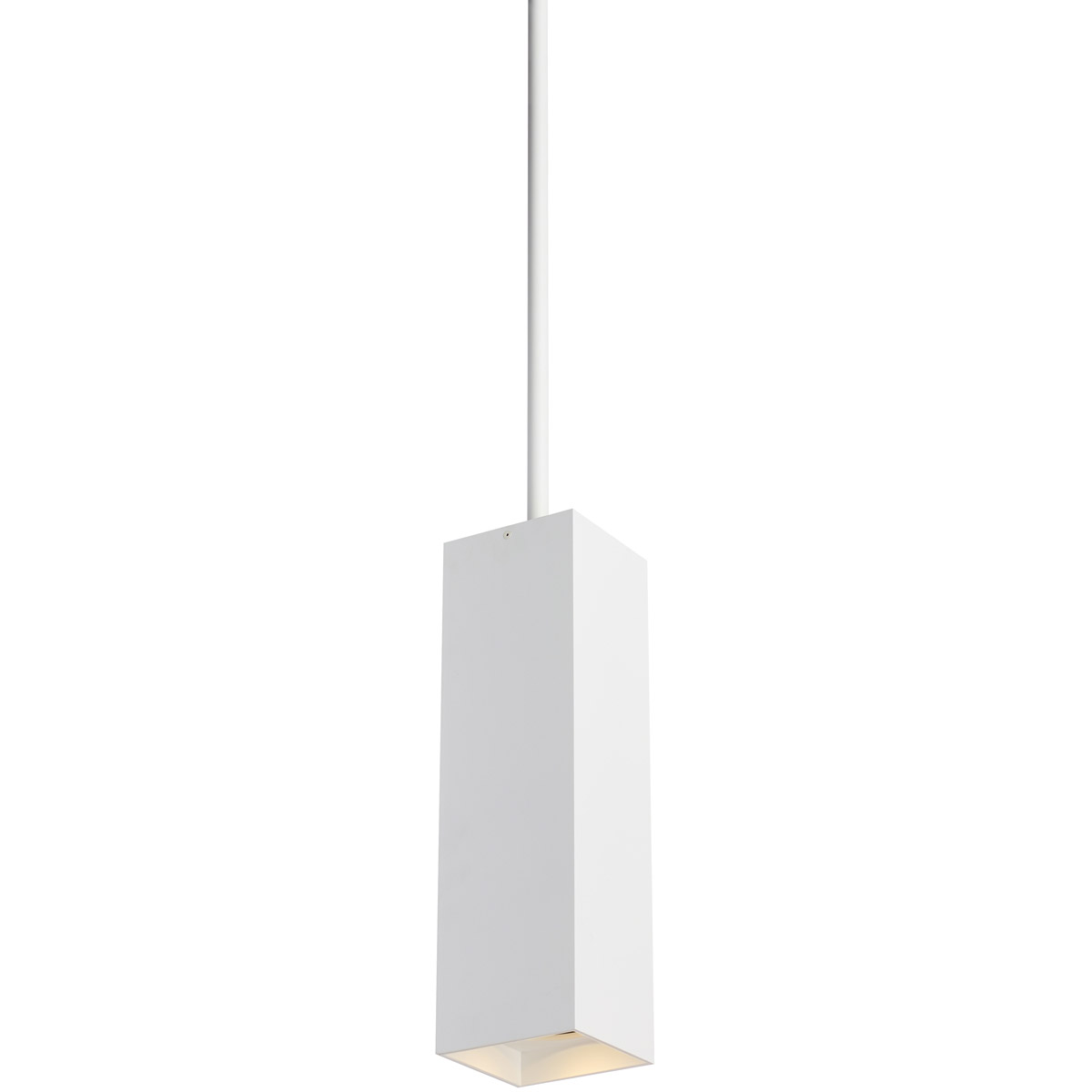 Sean Lavin Exo LED 5.2 inch White Pendant Ceiling Light in 30 Degree, LED 90 CRI 3500K, Matte White/White, 24 inch, Integrated LED