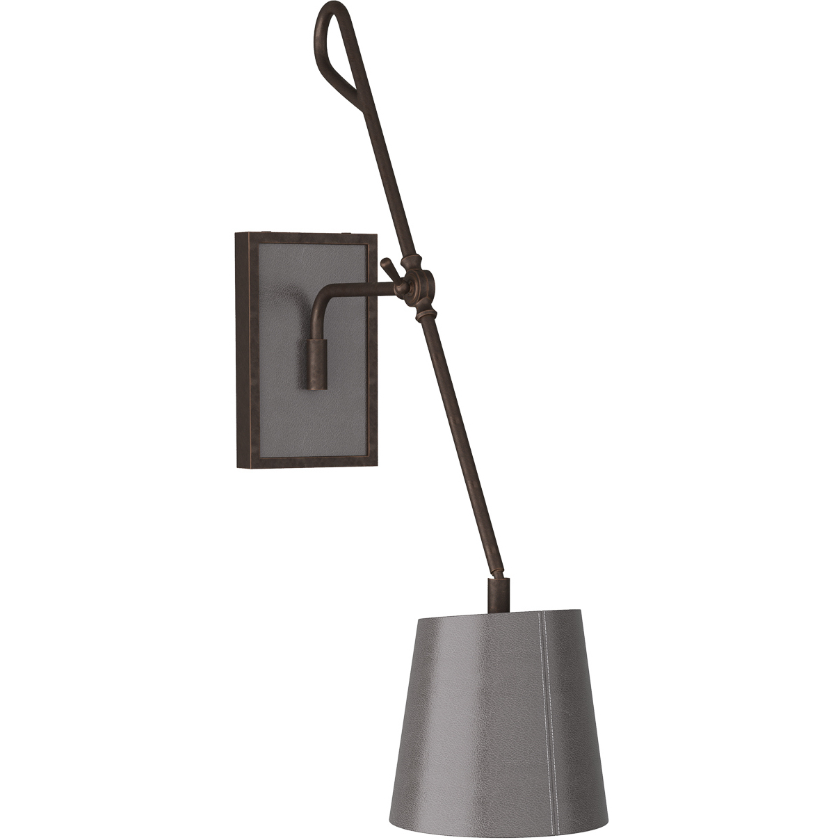 Birdwell 10.5 inch 40 watt English Bronze Swing Arm Sconce Wall Light