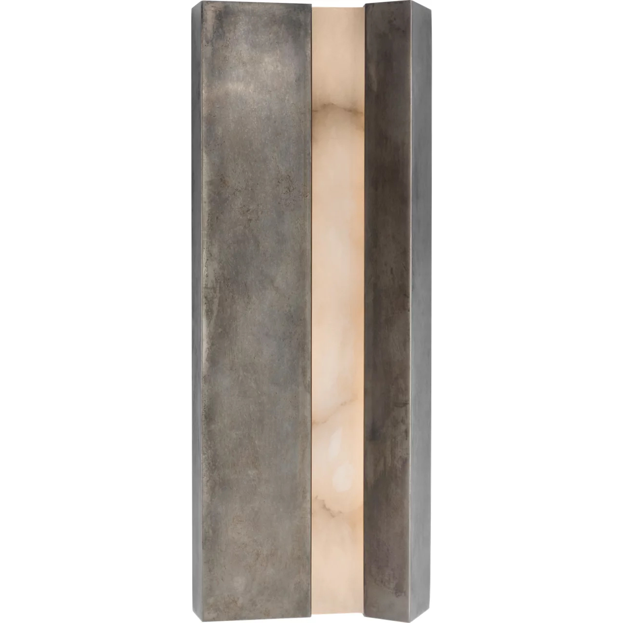 Anne-Marie Barton Austera LED 8 inch Mottled Pewter Sconce Wall Light