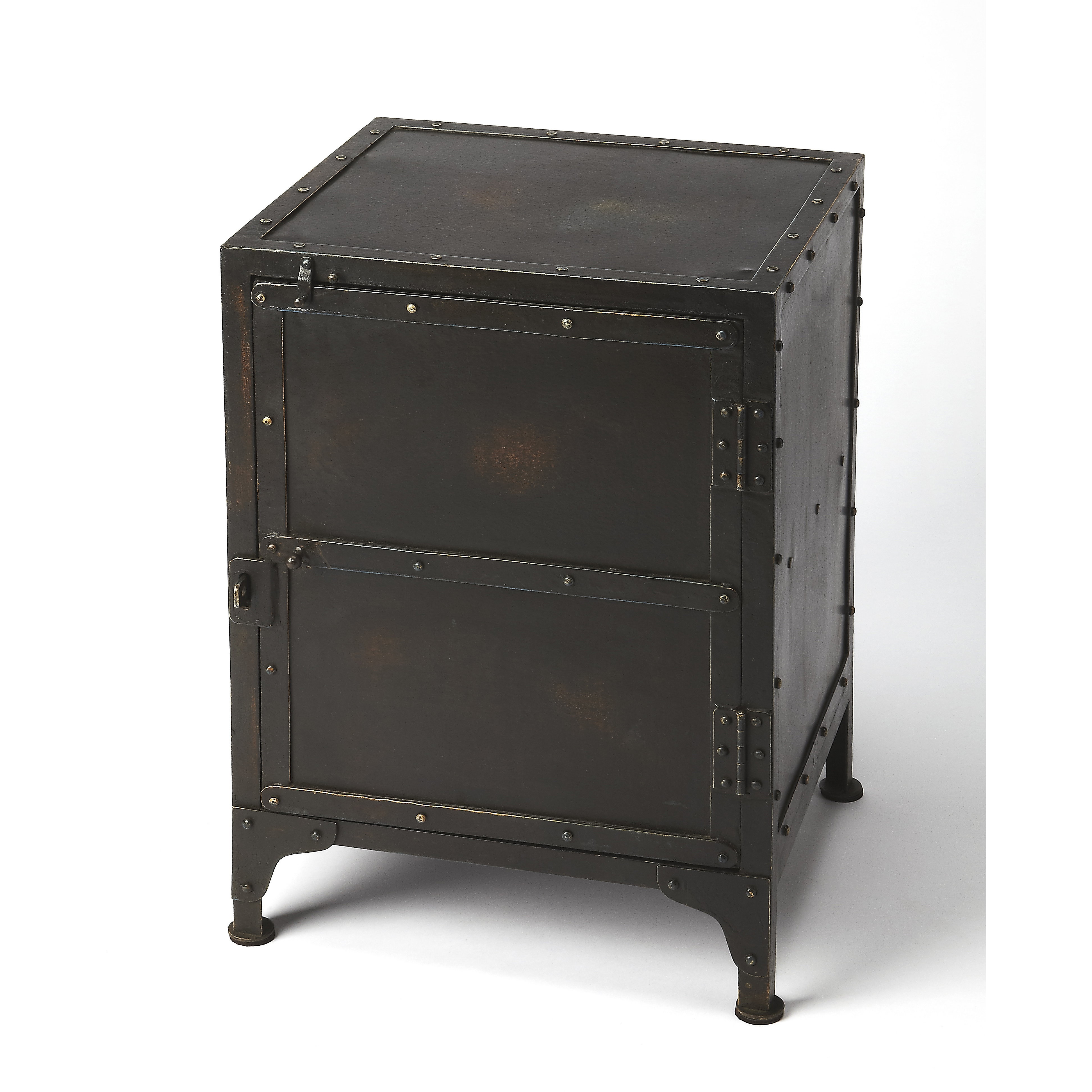 Owen Industrial Industrial Chic Chairside Chest