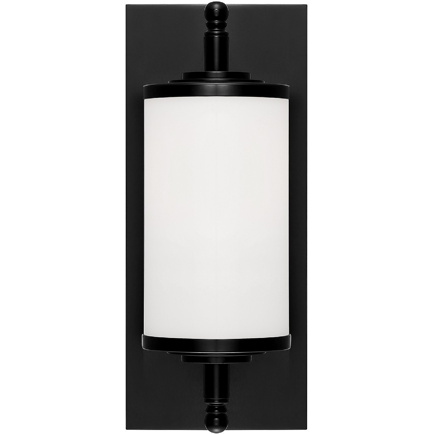 Foster Bath Sconce Wall Light in Matte Black
