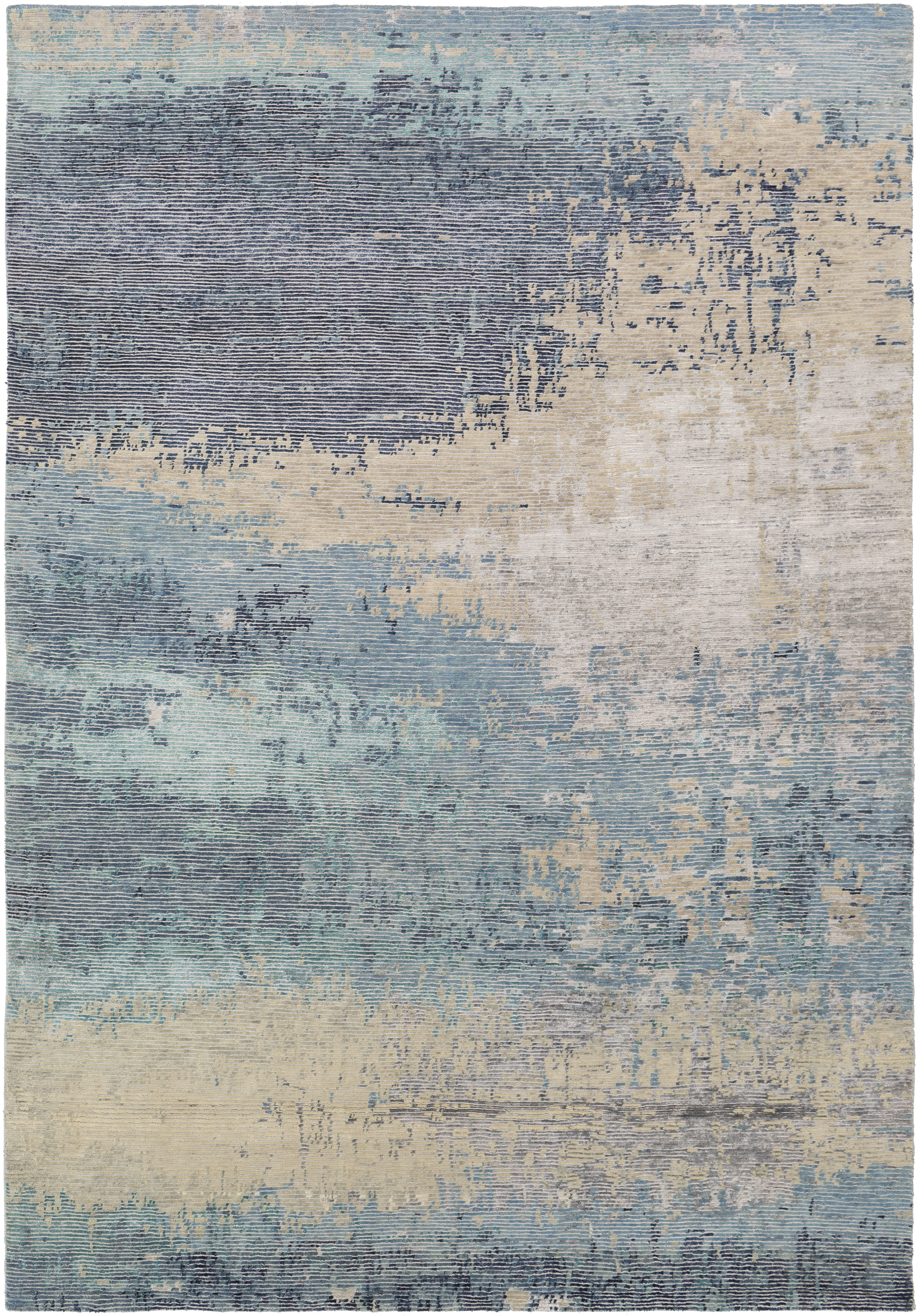 Baranof 156 X 108 inch Sky Blue Rug in 9 x 13, Rectangle