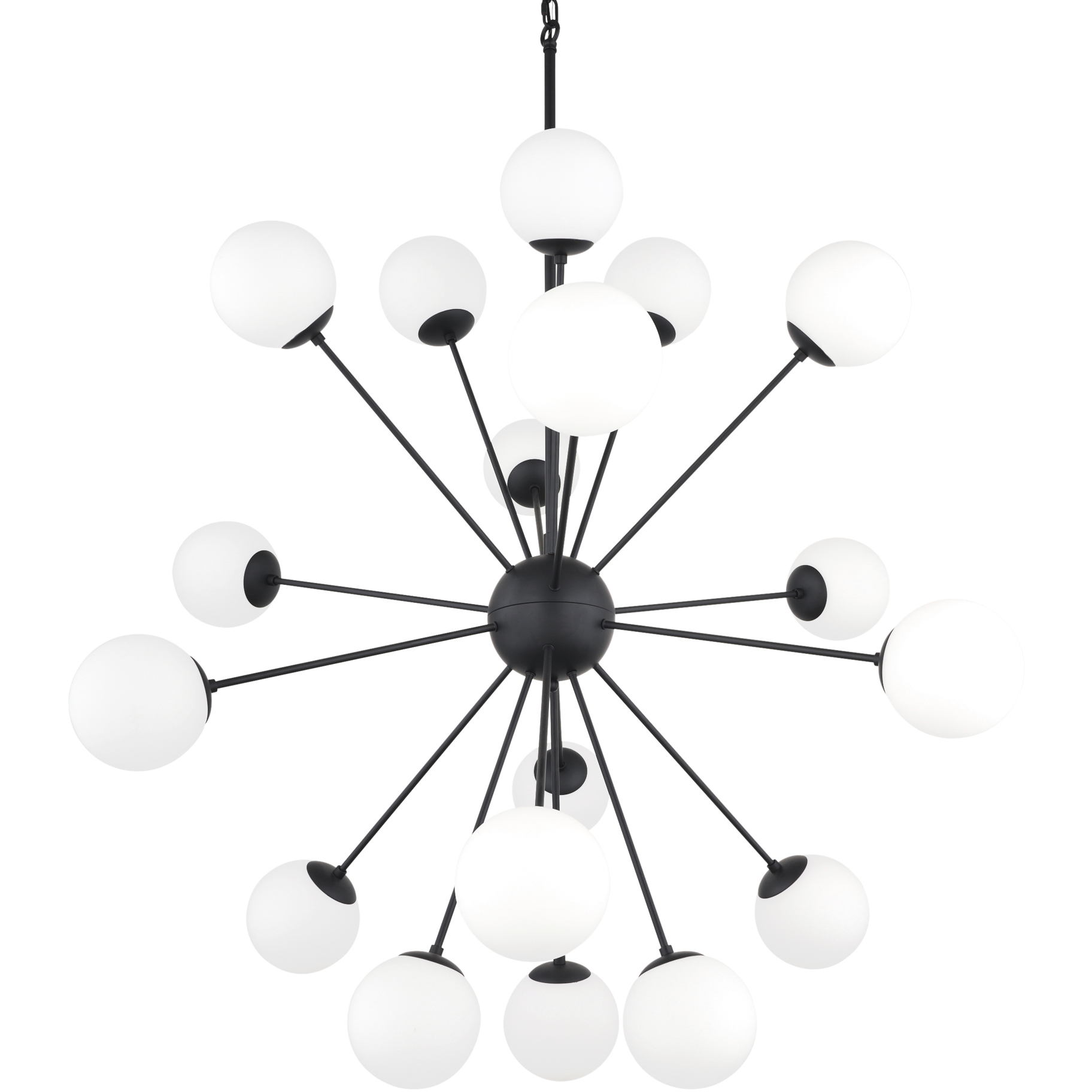 Barbara 48.82 inch Black Chandelier Ceiling Light
