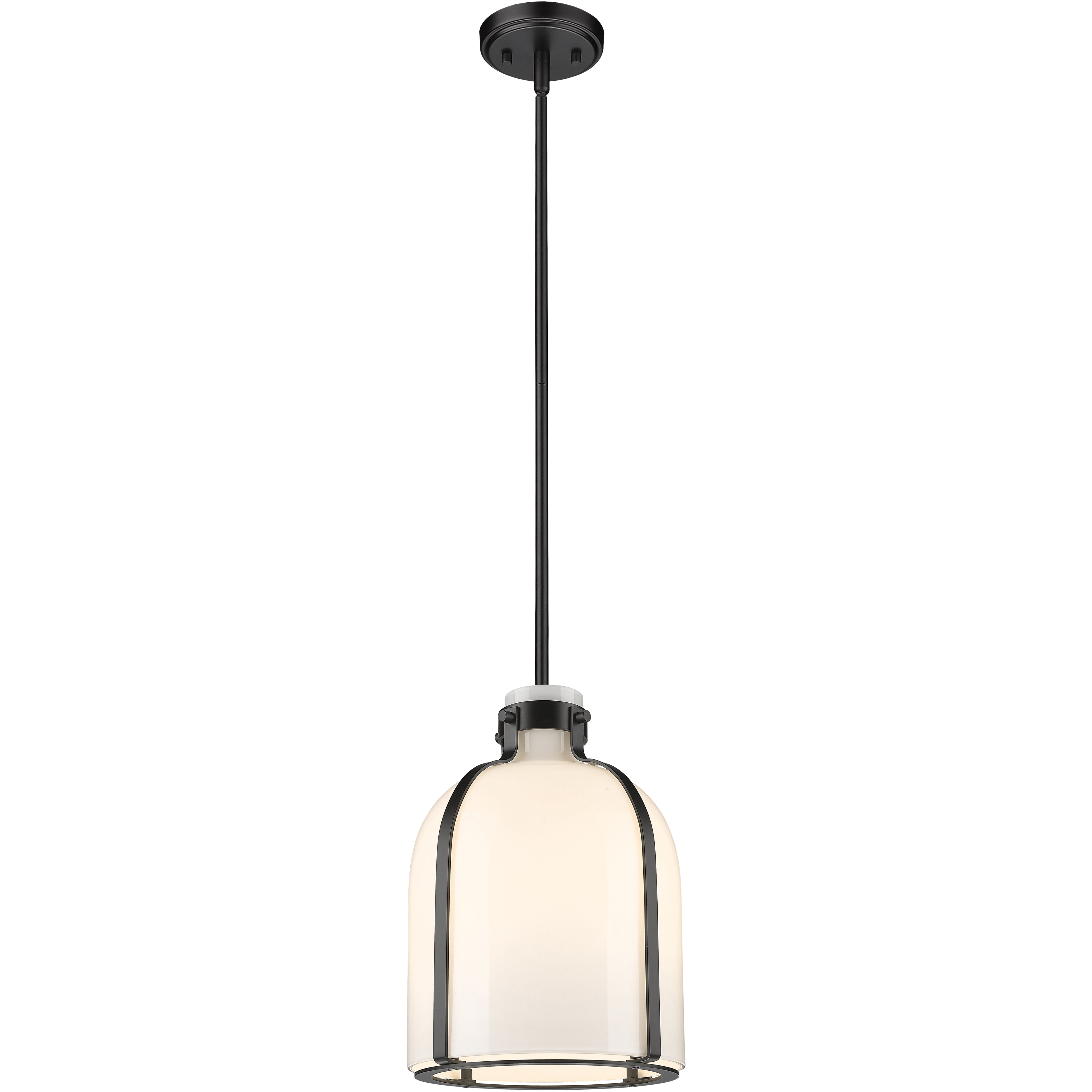 Pearson 1 Light 9.75 inch Matte Black Pendant Ceiling Light