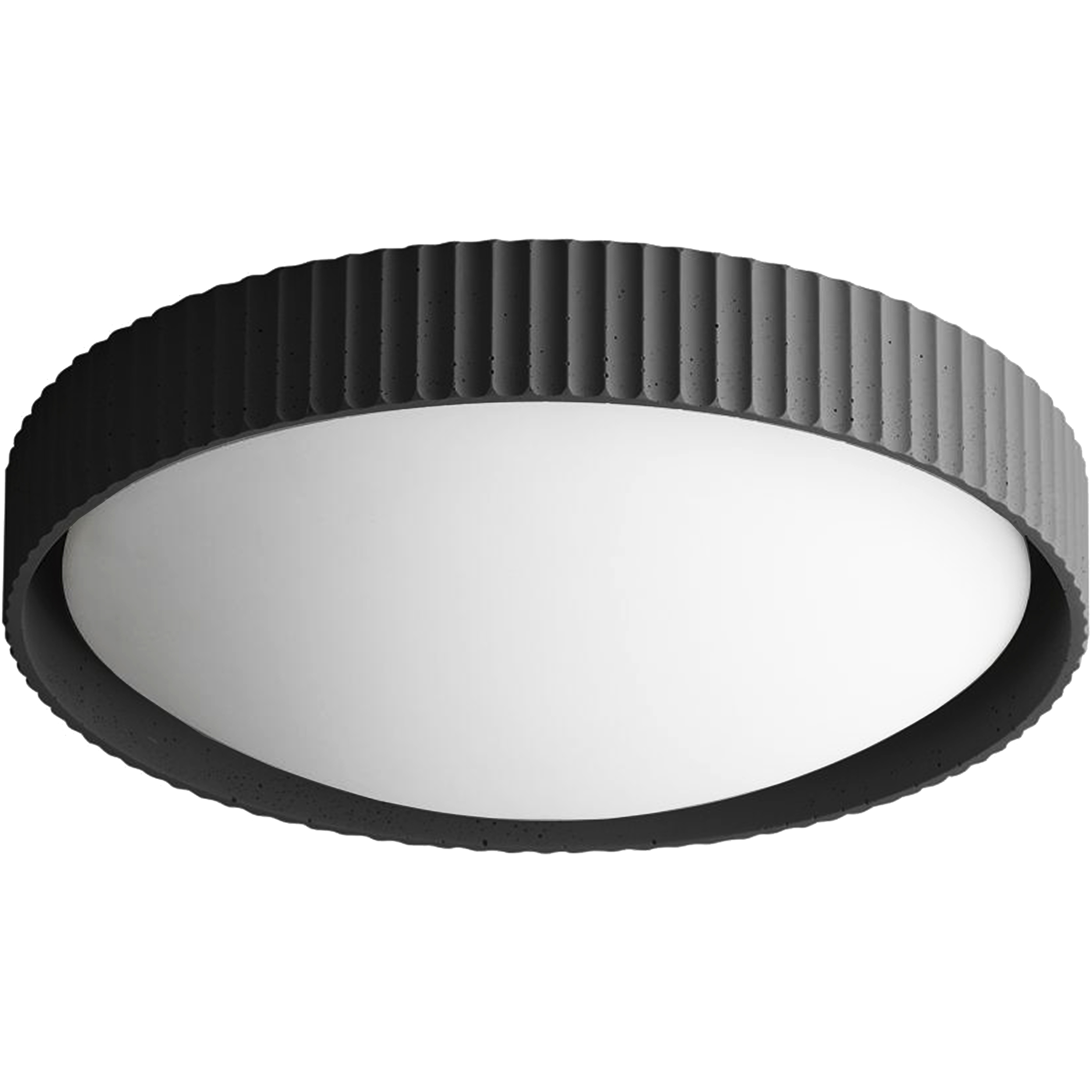 Fabiana LED 18 inch Matte Black Flush Mount Ceiling Light