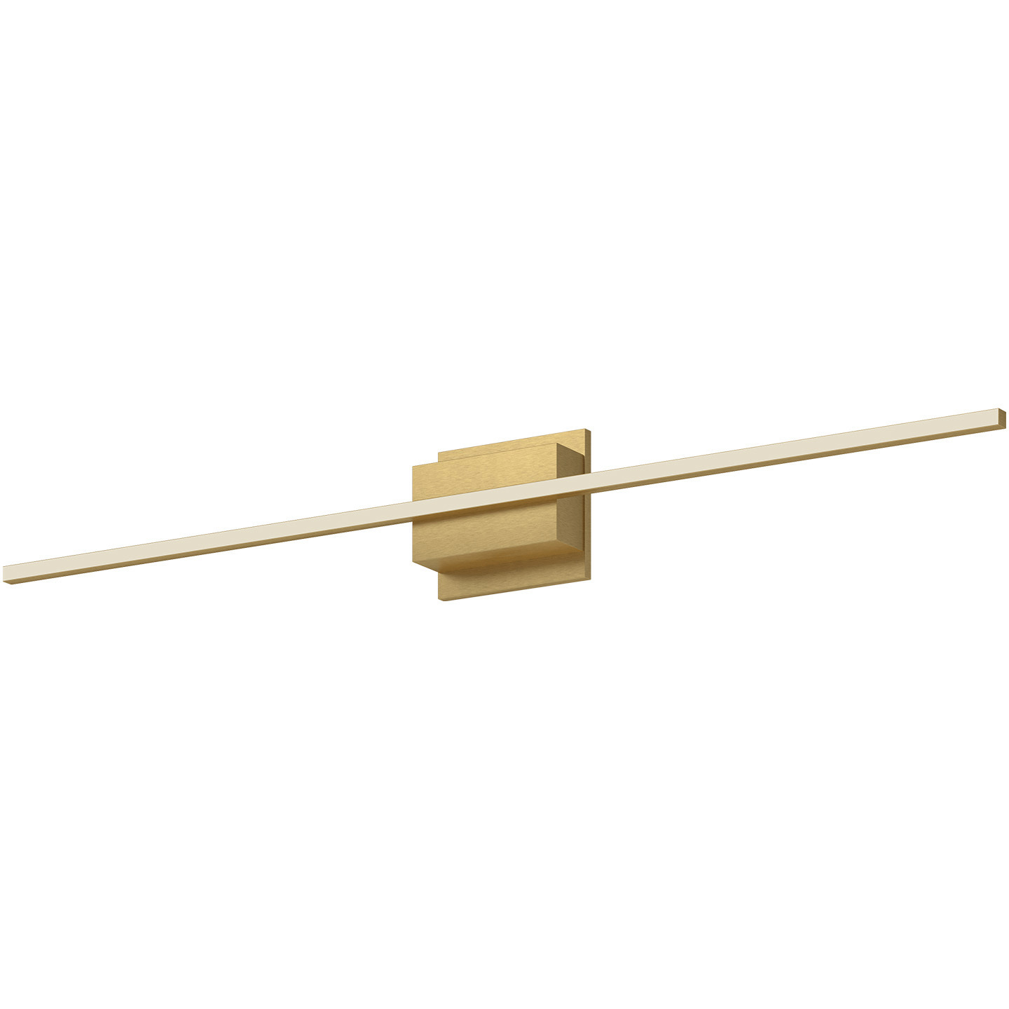 Vega Minor LED 36 inch Brushed Gold ADA Wall Sconce Wall Light in 120-volt