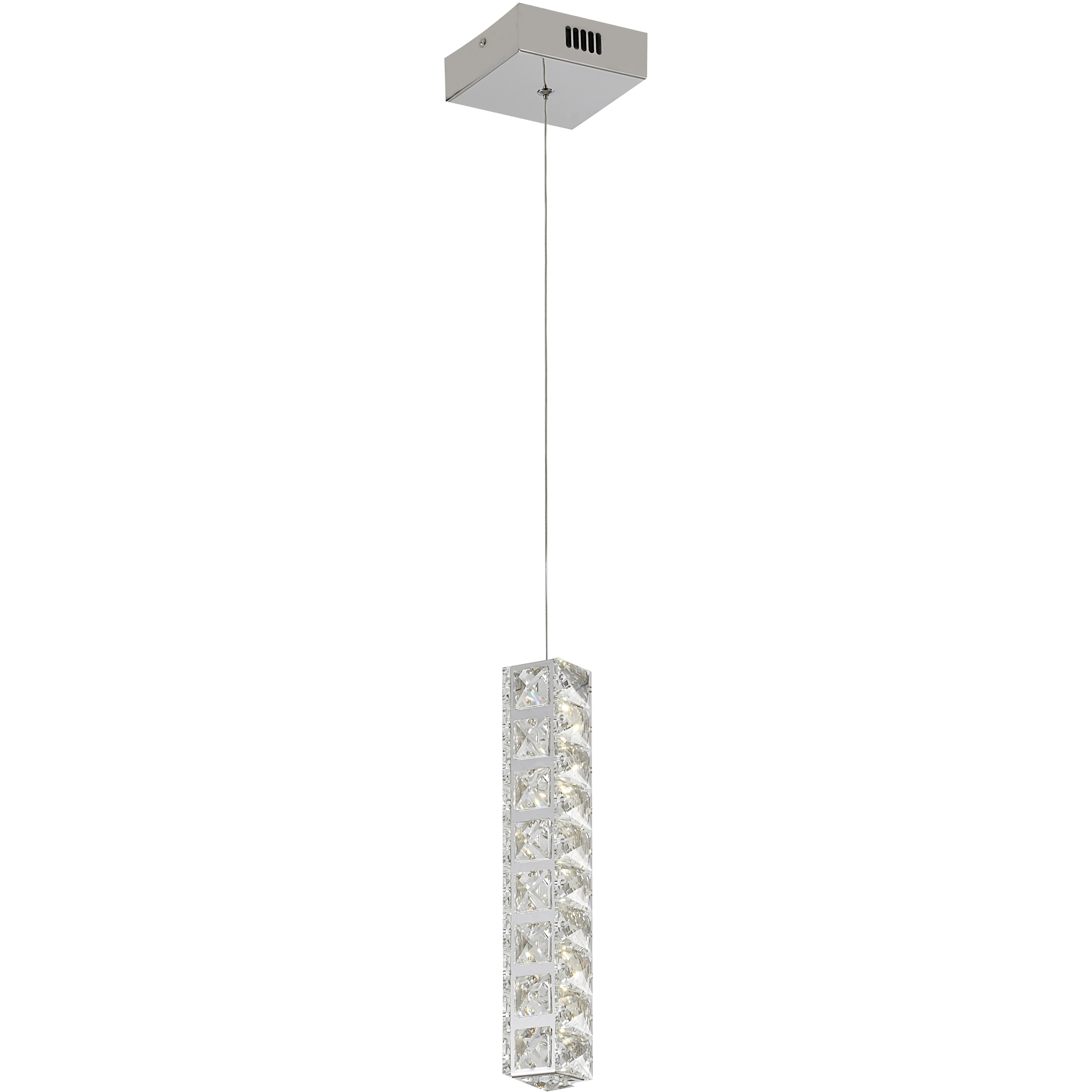 Canada LED 4.7 inch Chrome Pendant Ceiling Light