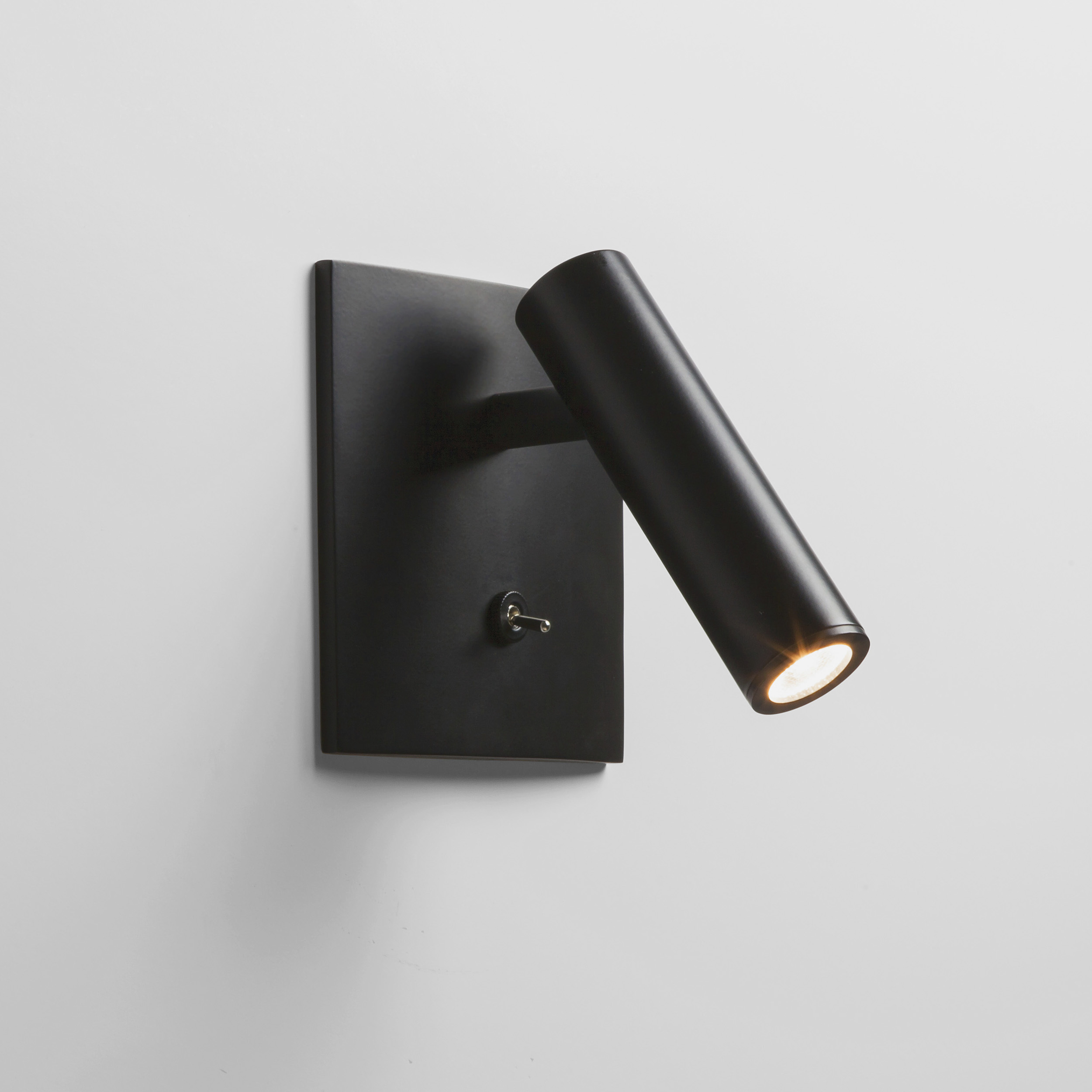 Enna 5.12 inch Matte Black Interior Reading Light Wall Light