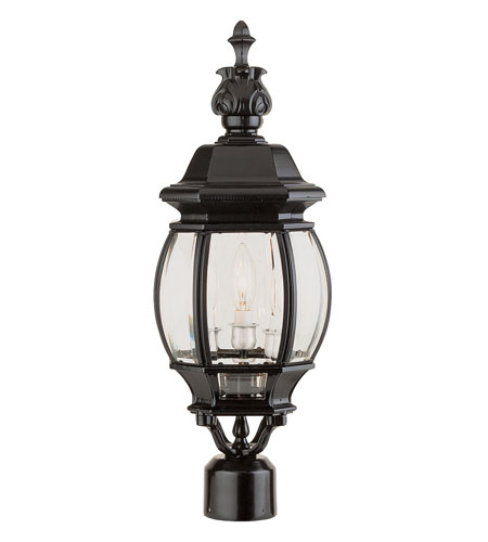 Parsons 3 Light 22 inch White Outdoor Postmount Lantern