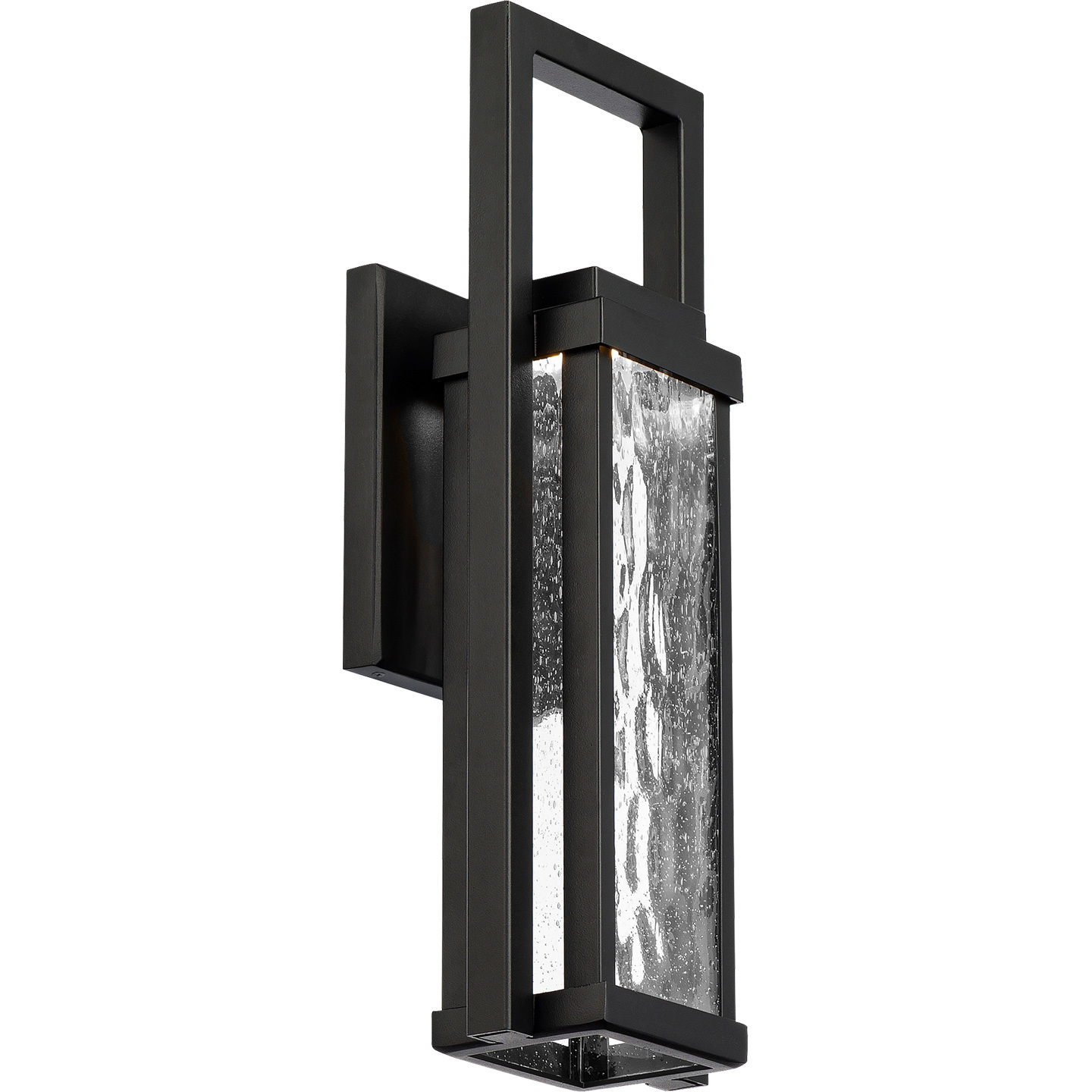 Revere LED 15 inch Black Outdoor Wall Light in 15in.