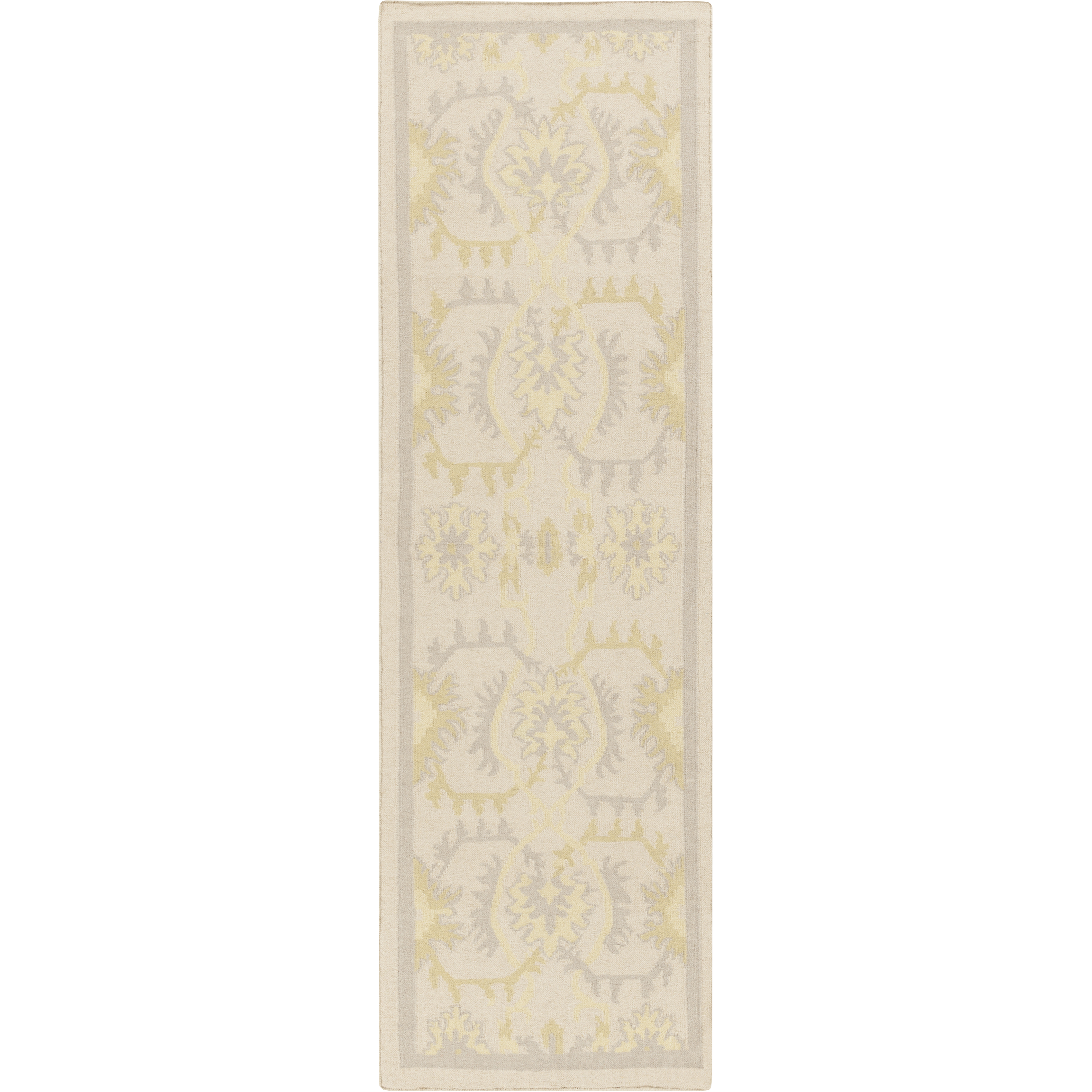 Jewel Tone II 96 X 30 inch Khaki, Taupe, Butter Rug