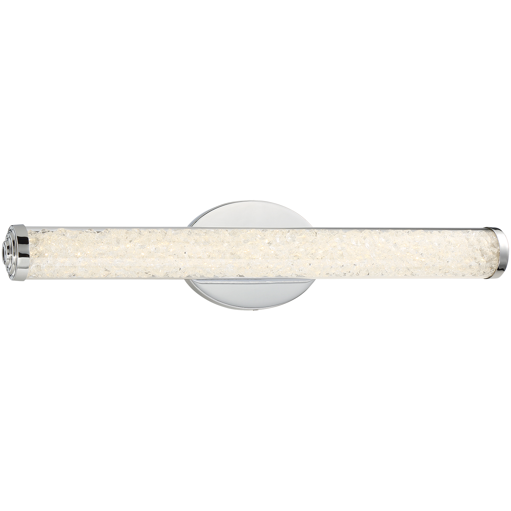 Diamonds LED 24 inch Chrome Bath Light Wall Light