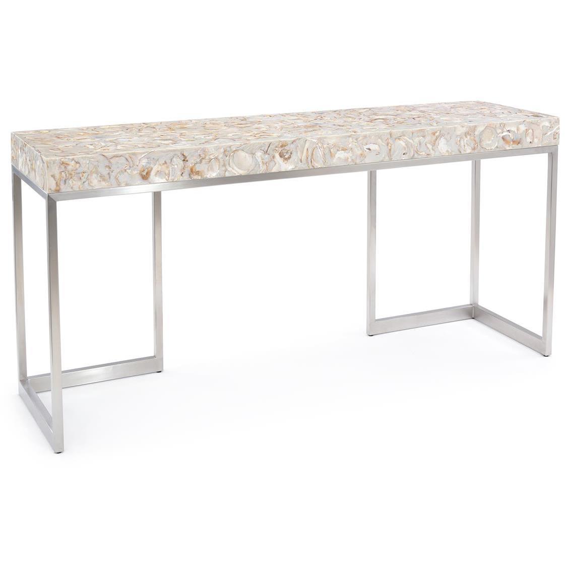 Capiz Shell 66 X 18 inch Console Table