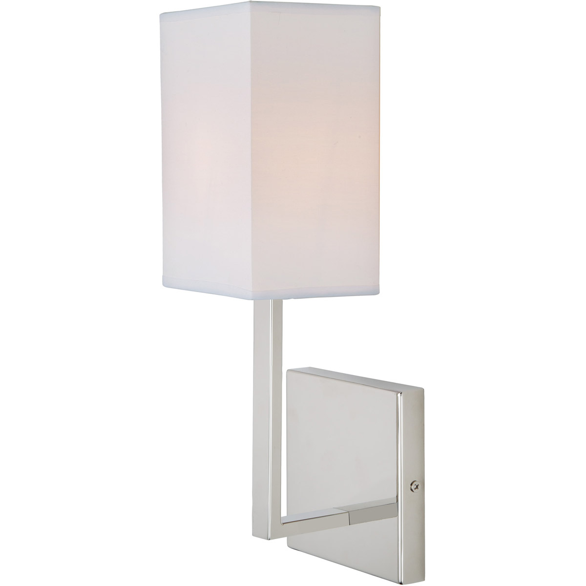 Lisbon 1 Light 5 inch Polished Nickel Wall Sconce Wall Light