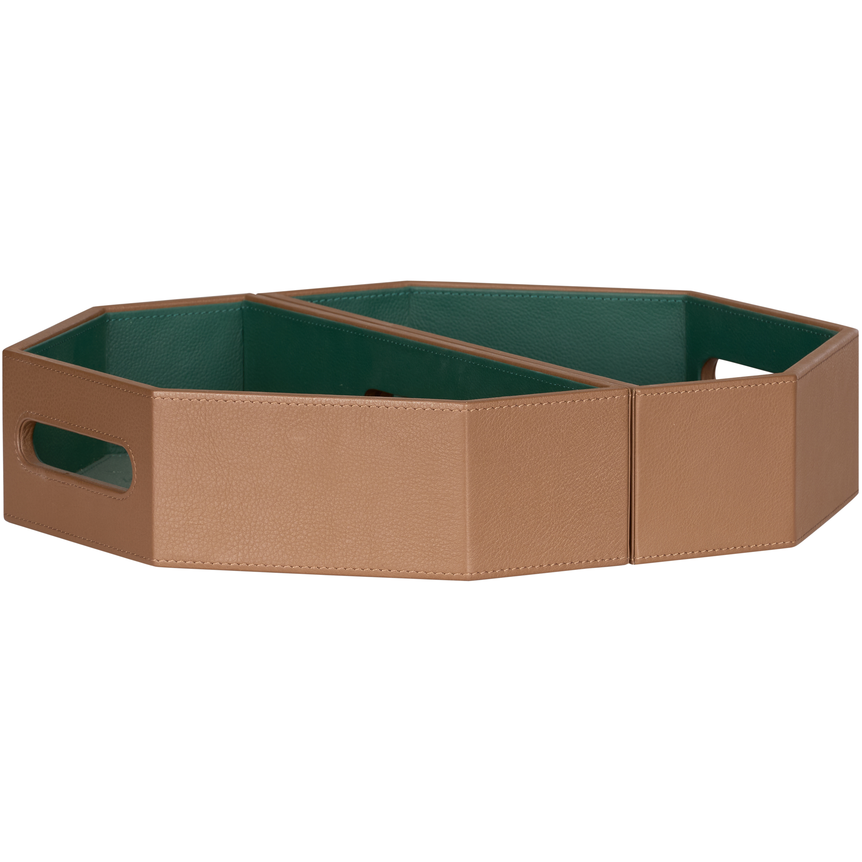Burke Brown and Green Tray